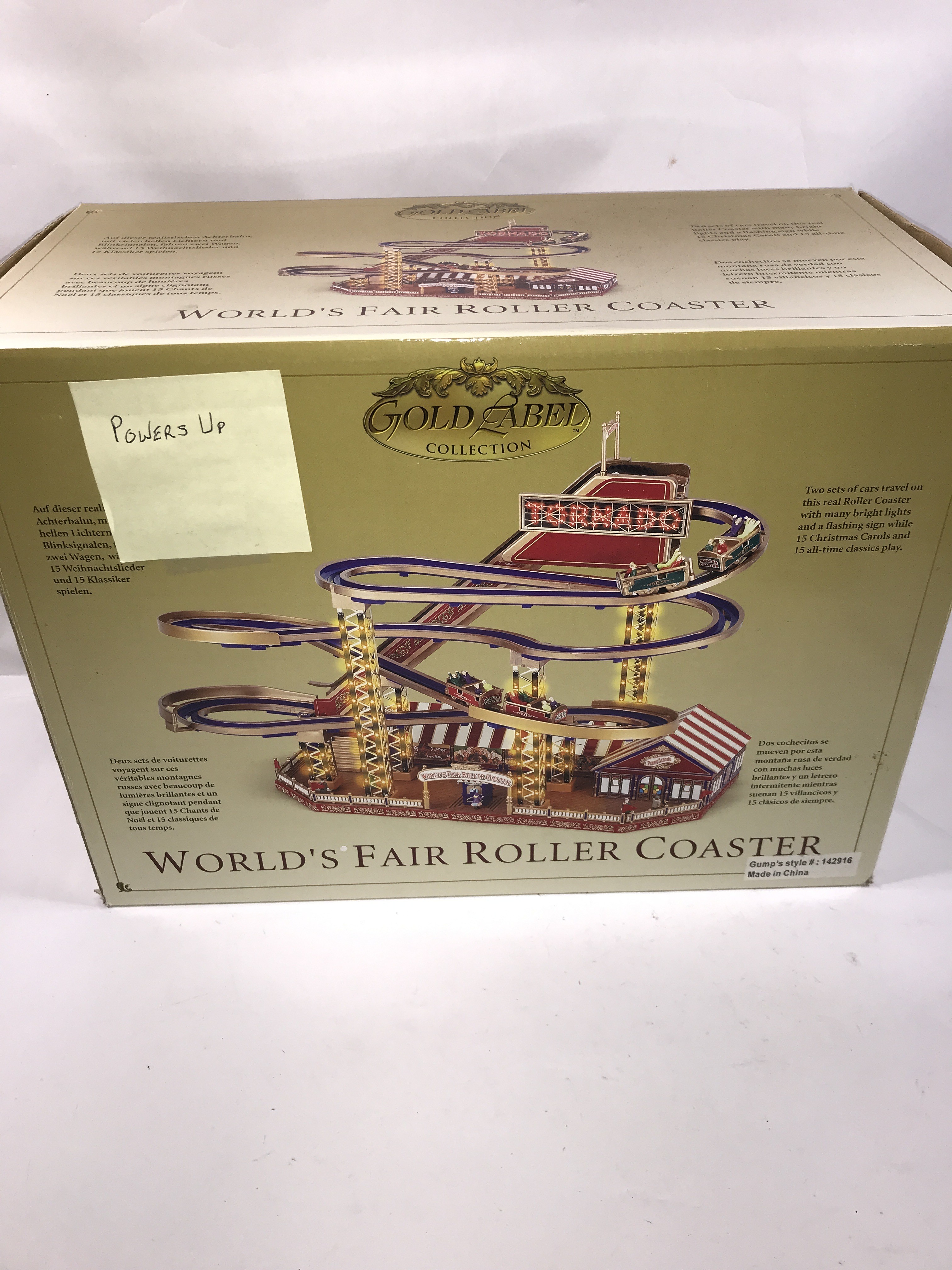 World’s Fair Roller Coaster Gold Label Collection