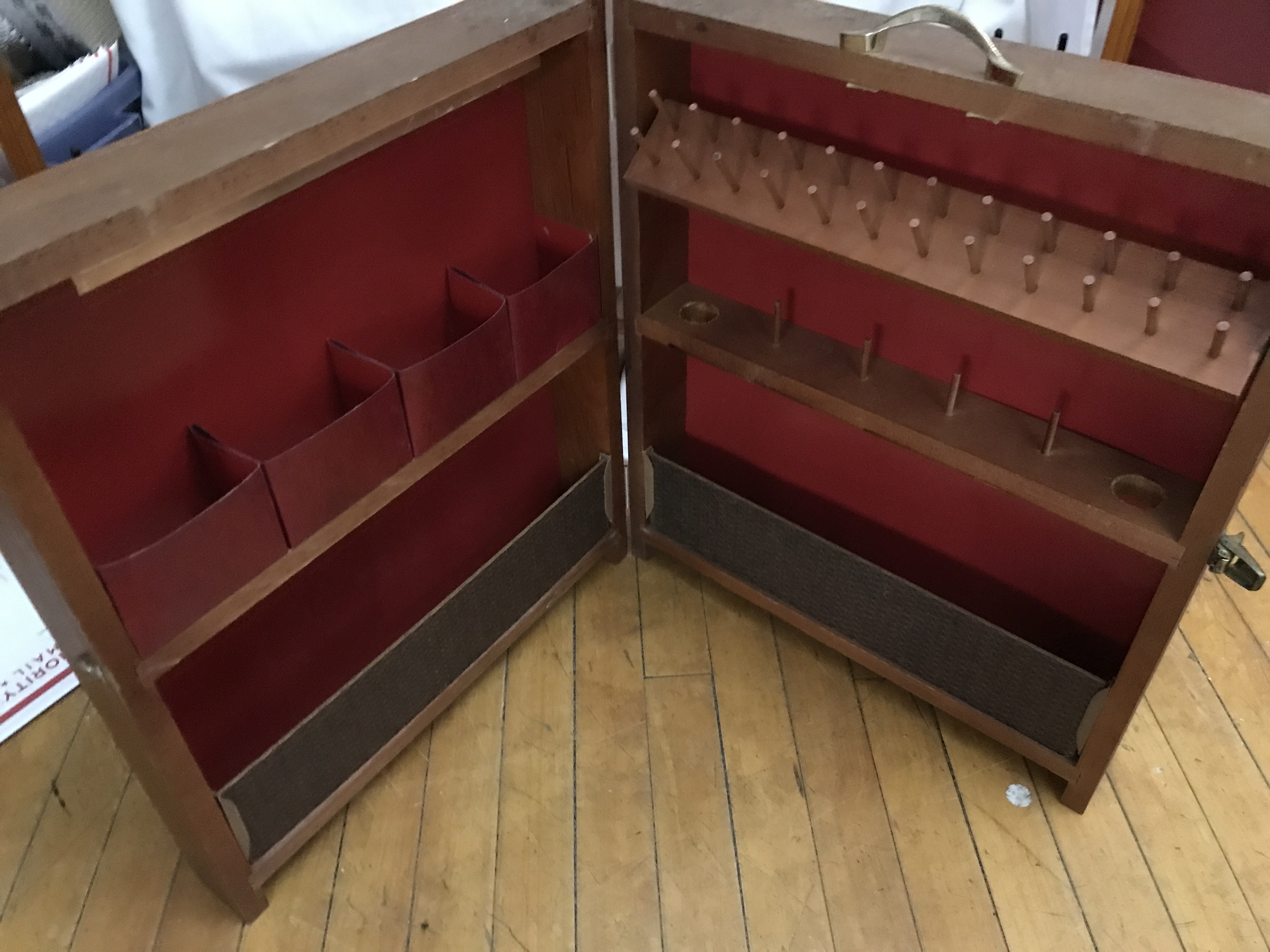 2 Vintage Sewing Cases
