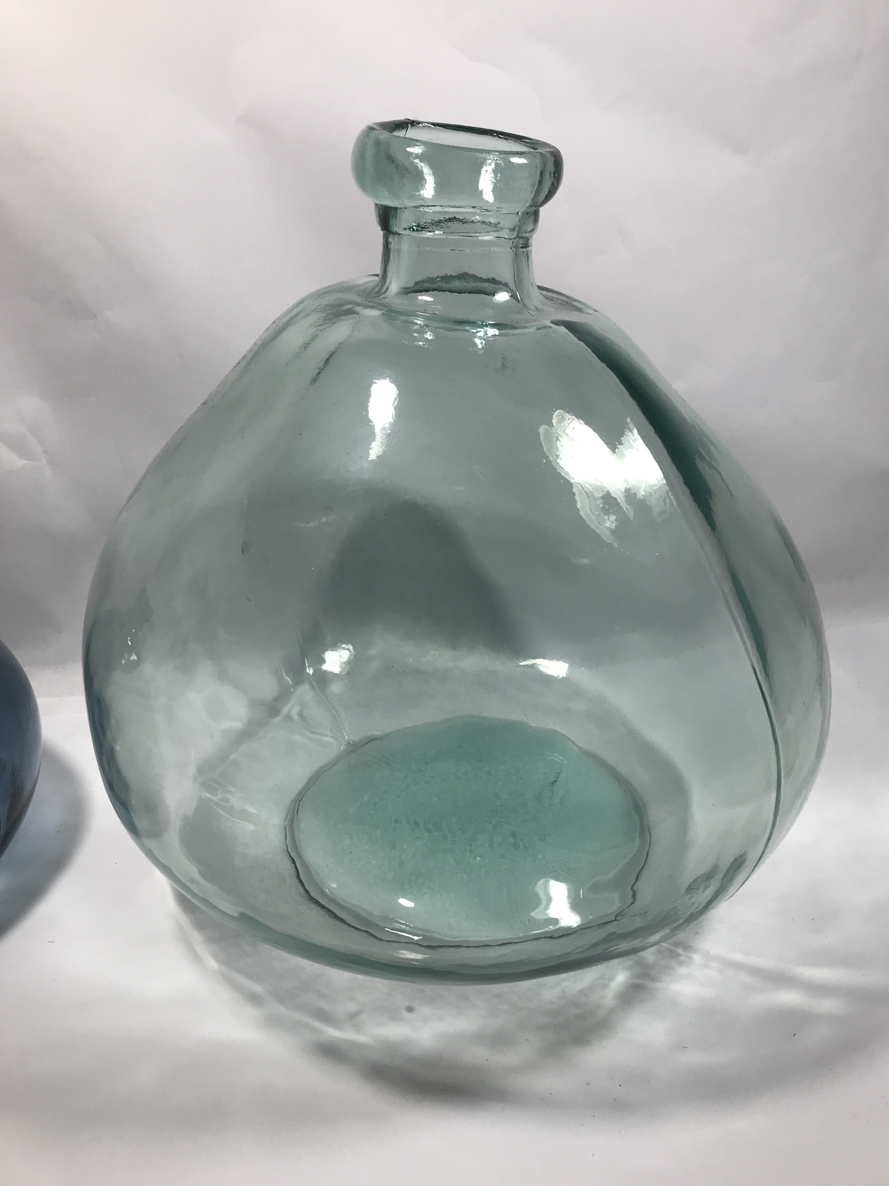 Art Glass Bulbous Vases