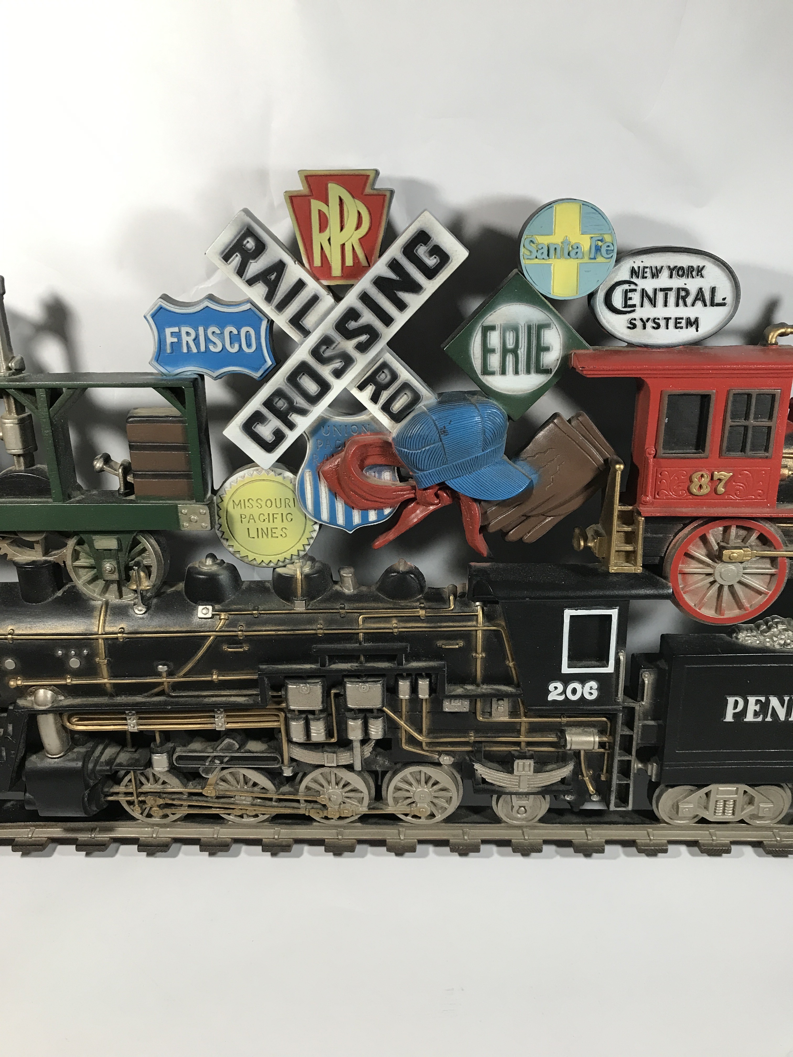 Railroad Wall Decor Sign Burwood Products