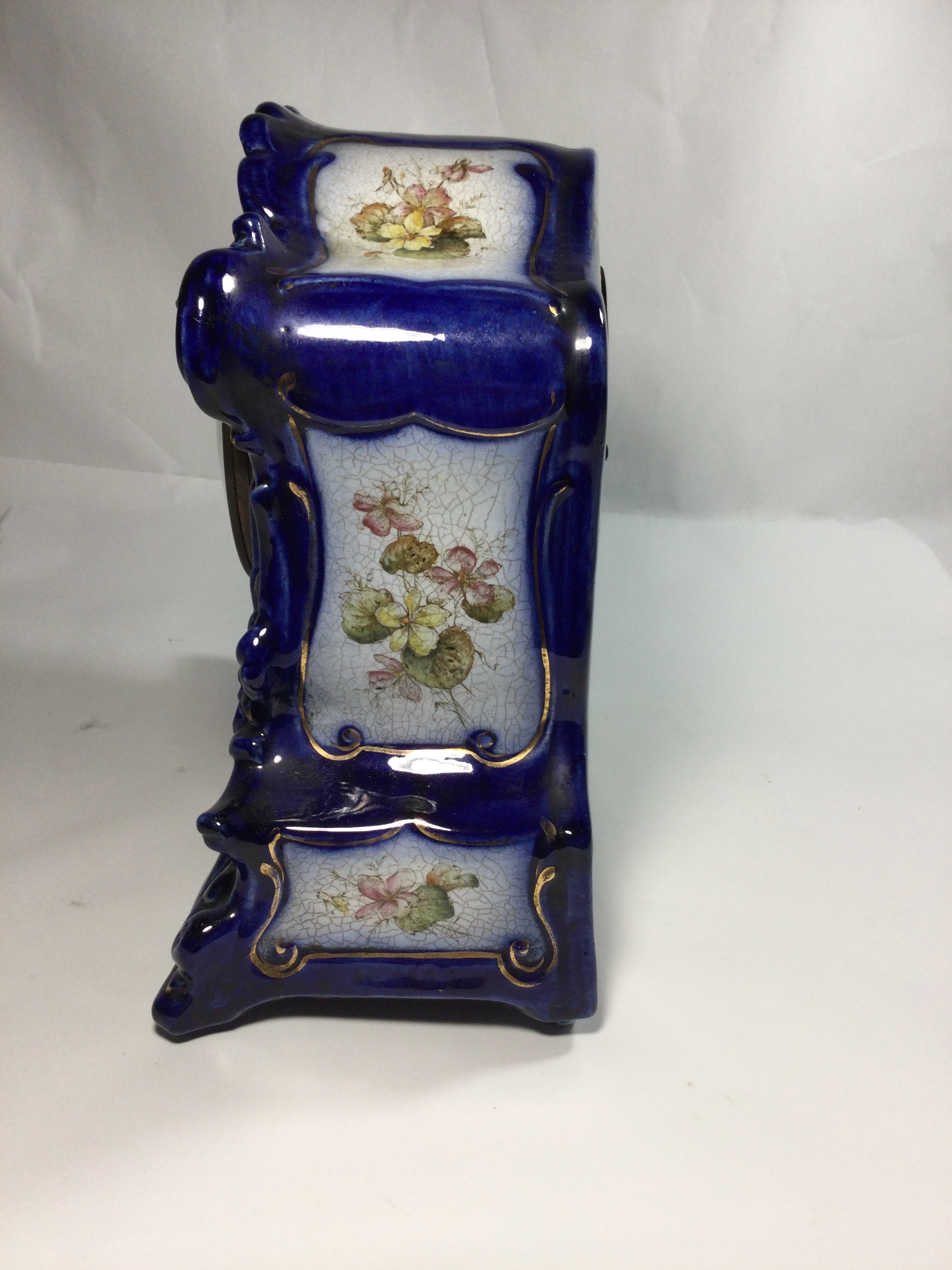 William Gilbert Clock Co Victorian-style Porcelain