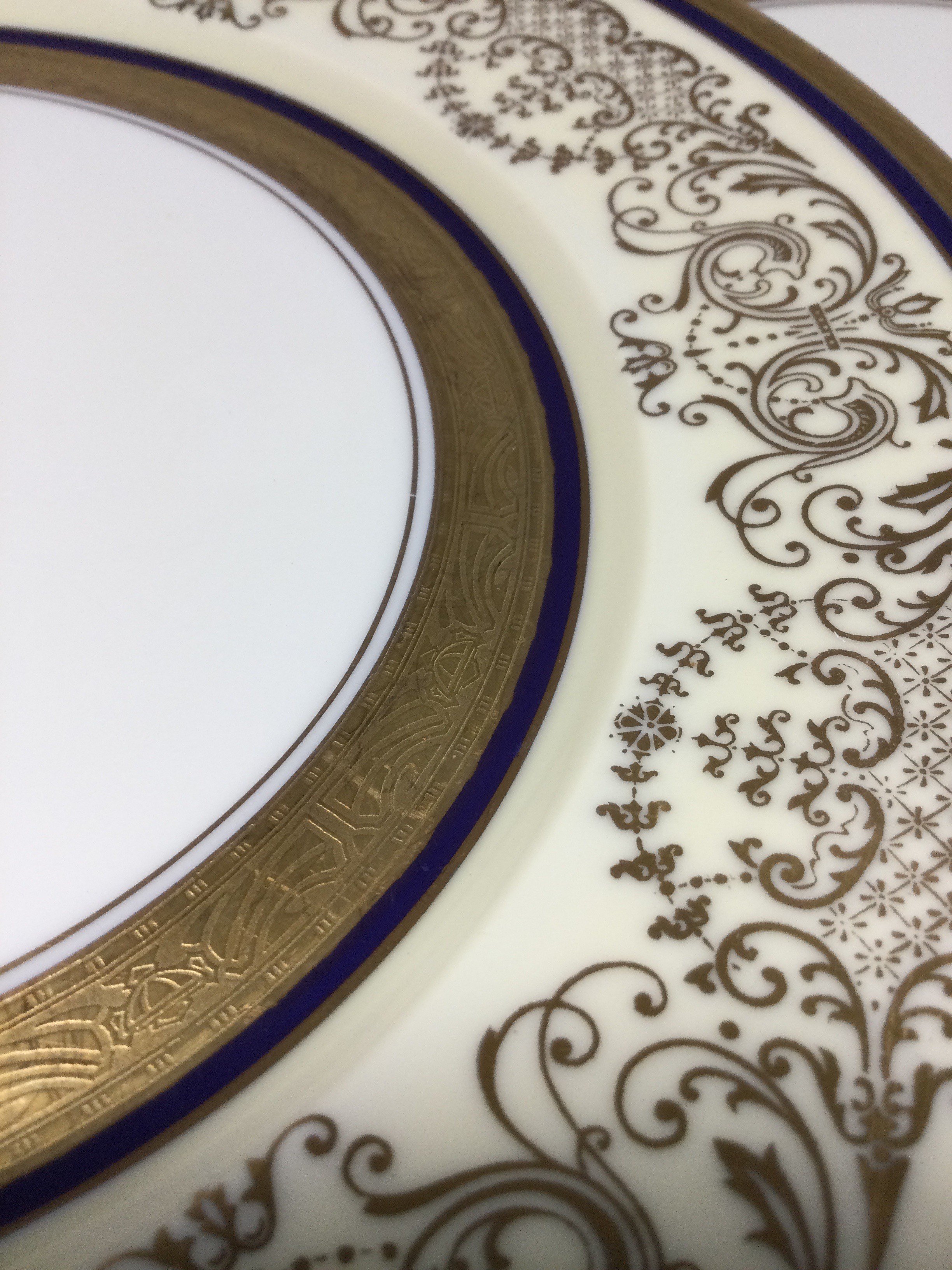 12 Vintage Bohemia Porcelain Plates
