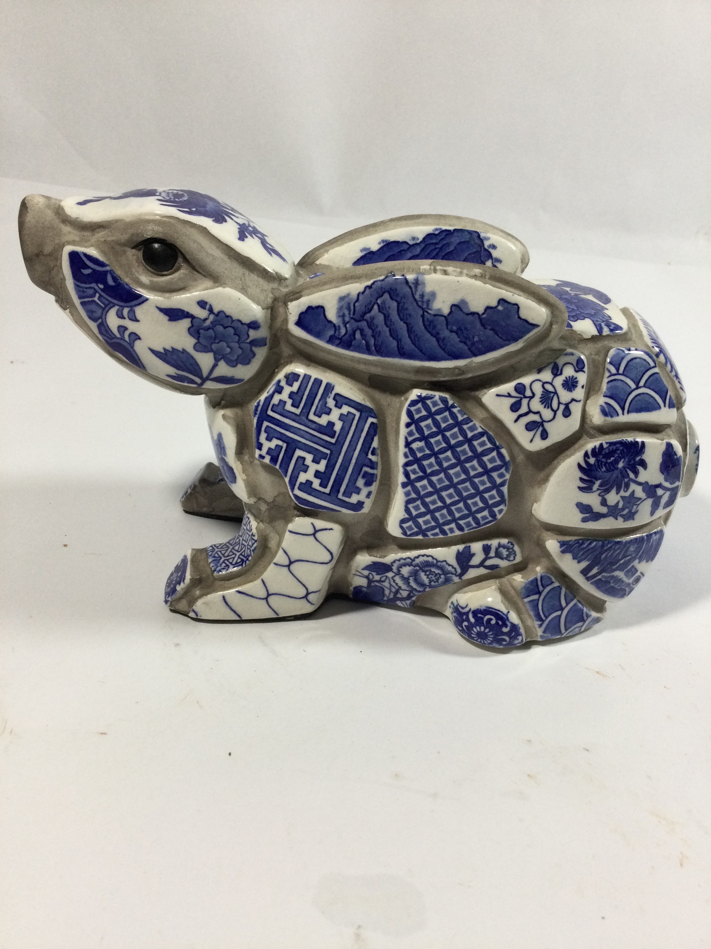 Vintage 1980 Nancy Lopez Pottery Rabbit Figurine