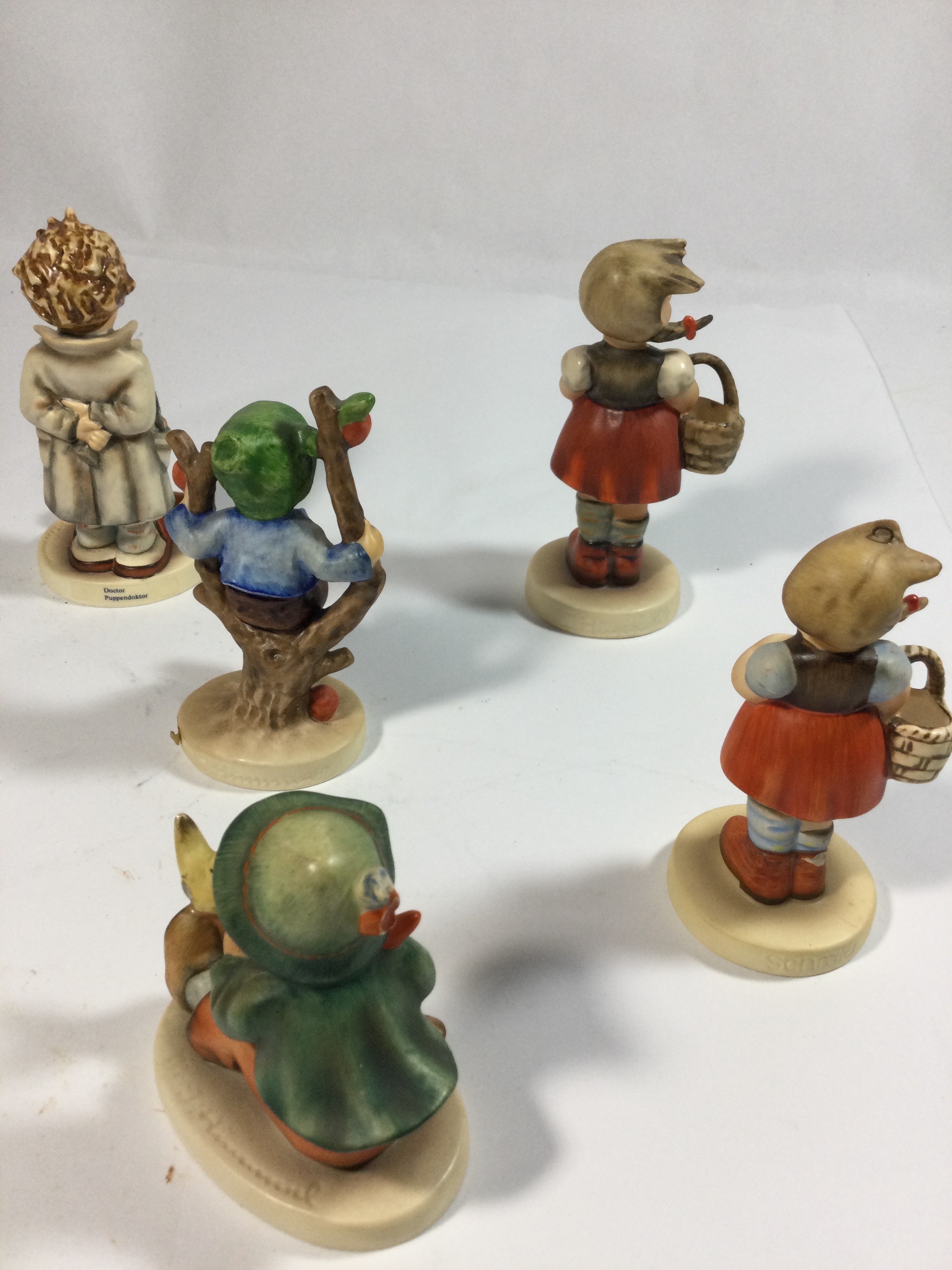 10 collectible Hummel figurines