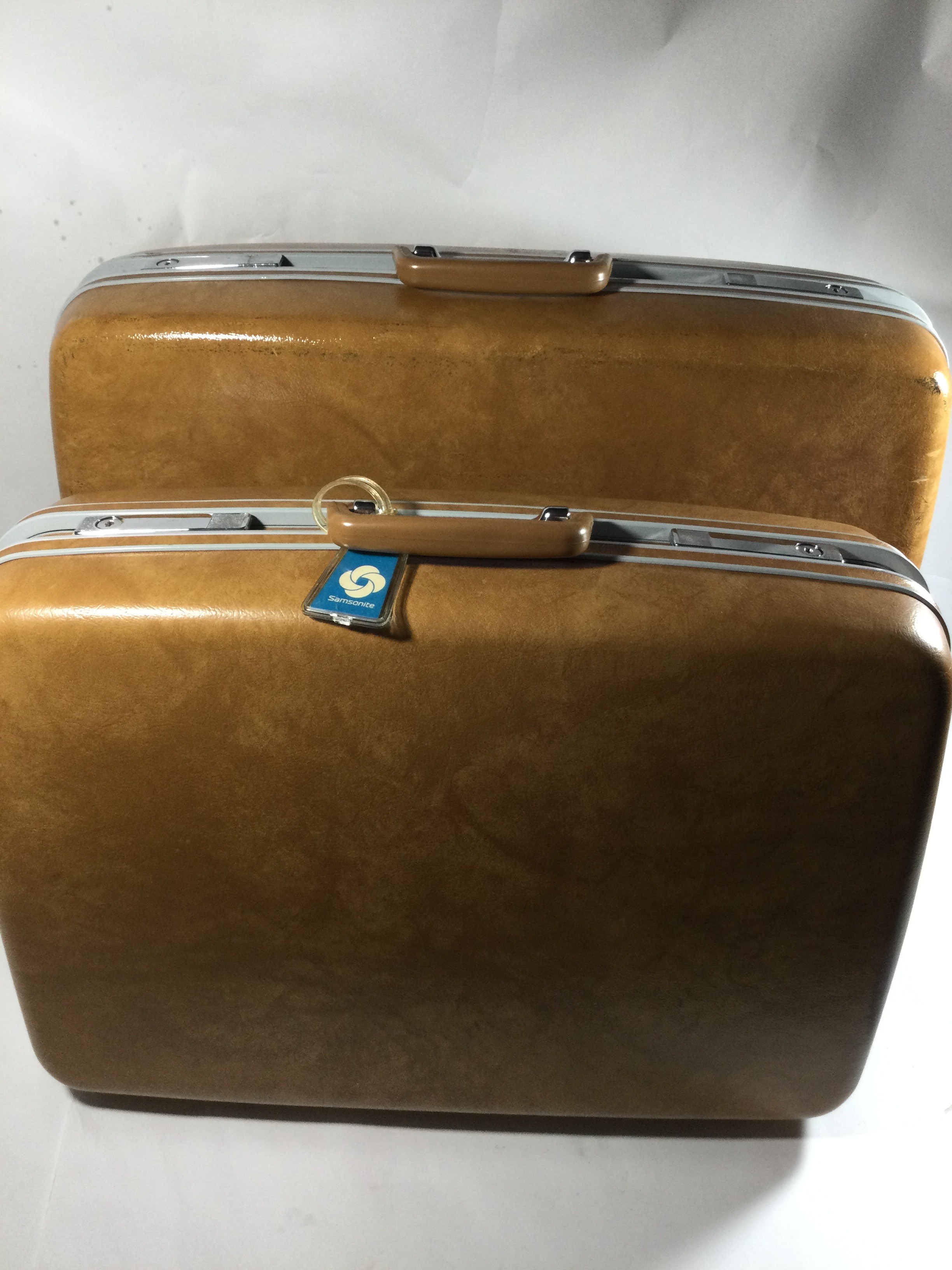 Vintage Samsonite profile hard side luggage