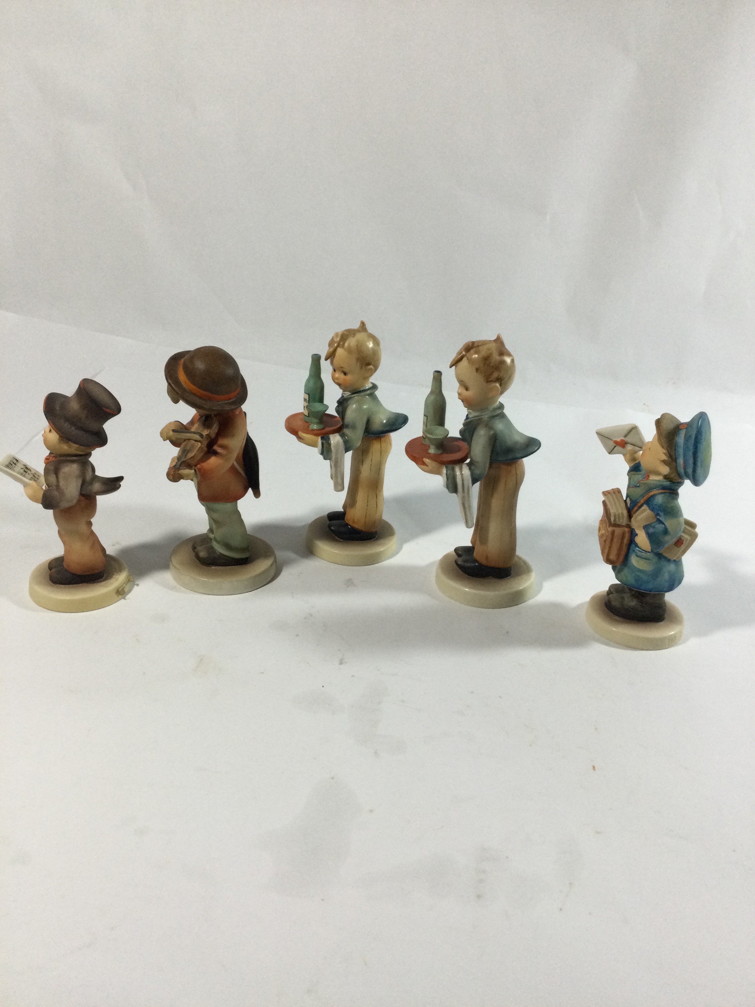 5 Hummel collectible figurines one double set