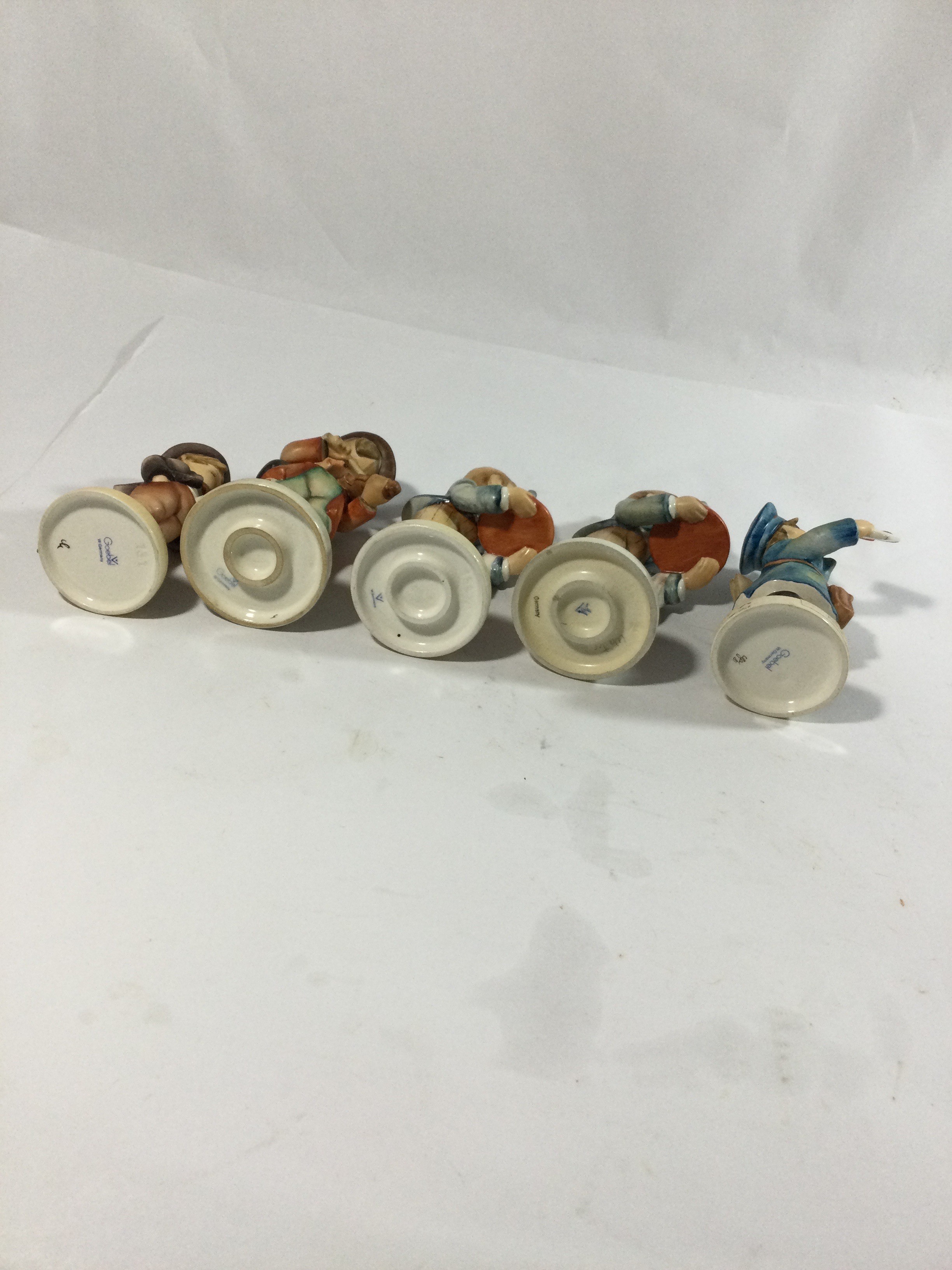 5 Hummel collectible figurines one double set