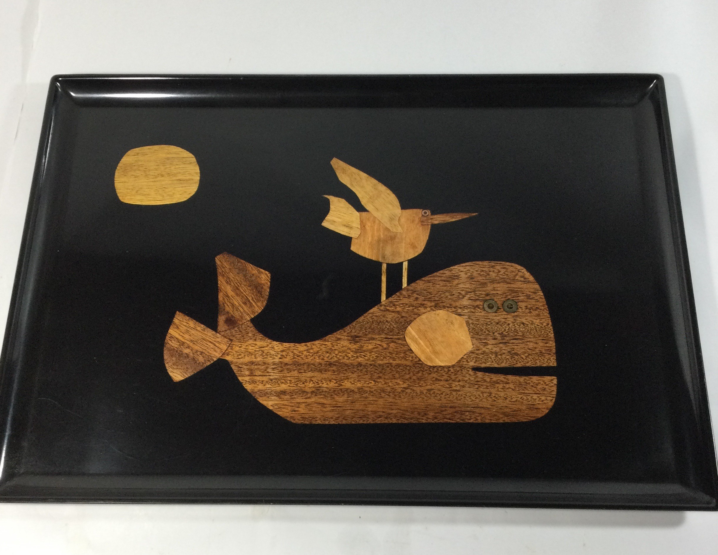 Vintage Couroc Serving Tray