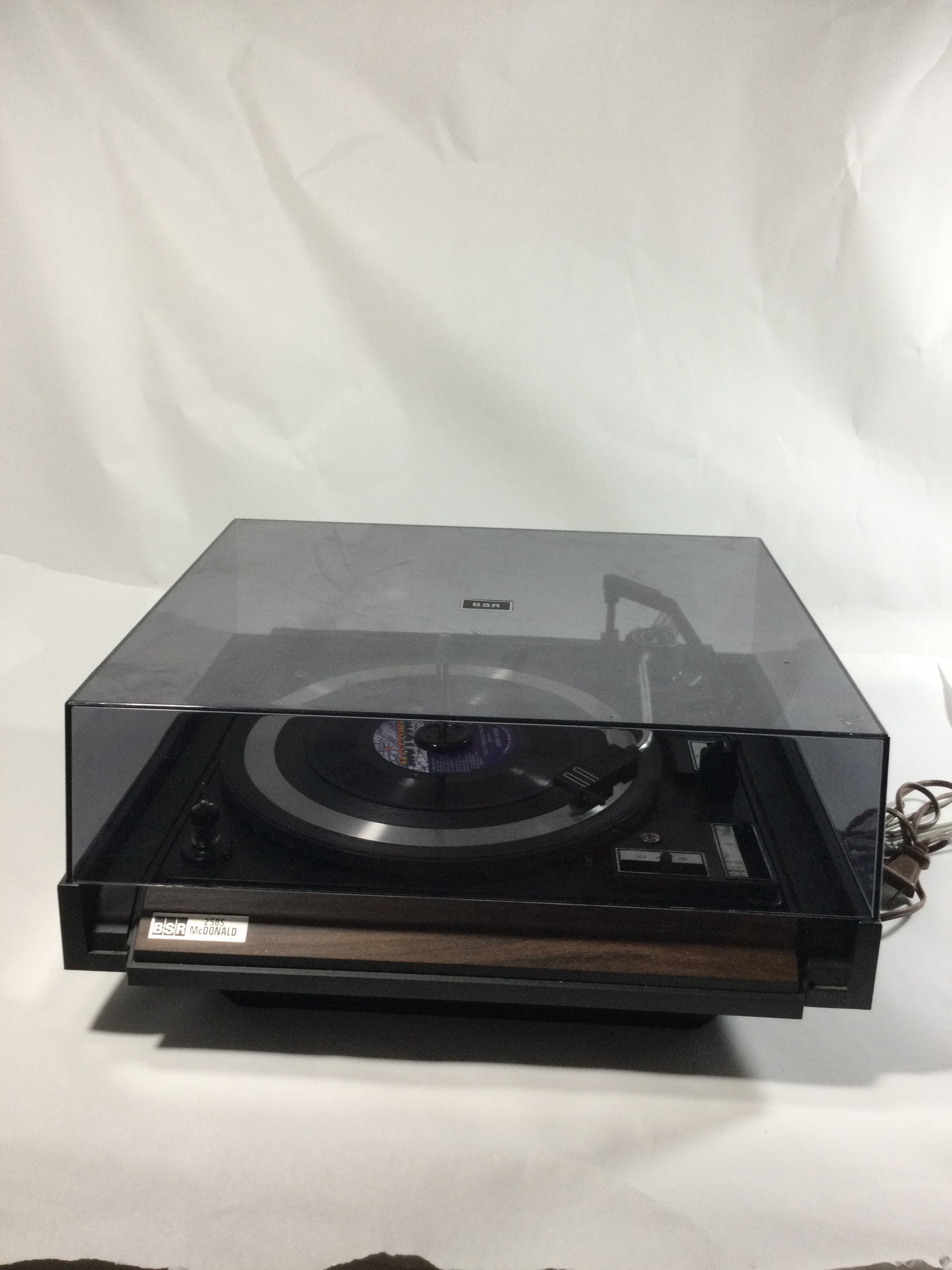 BSR McDonald 250 S turntable