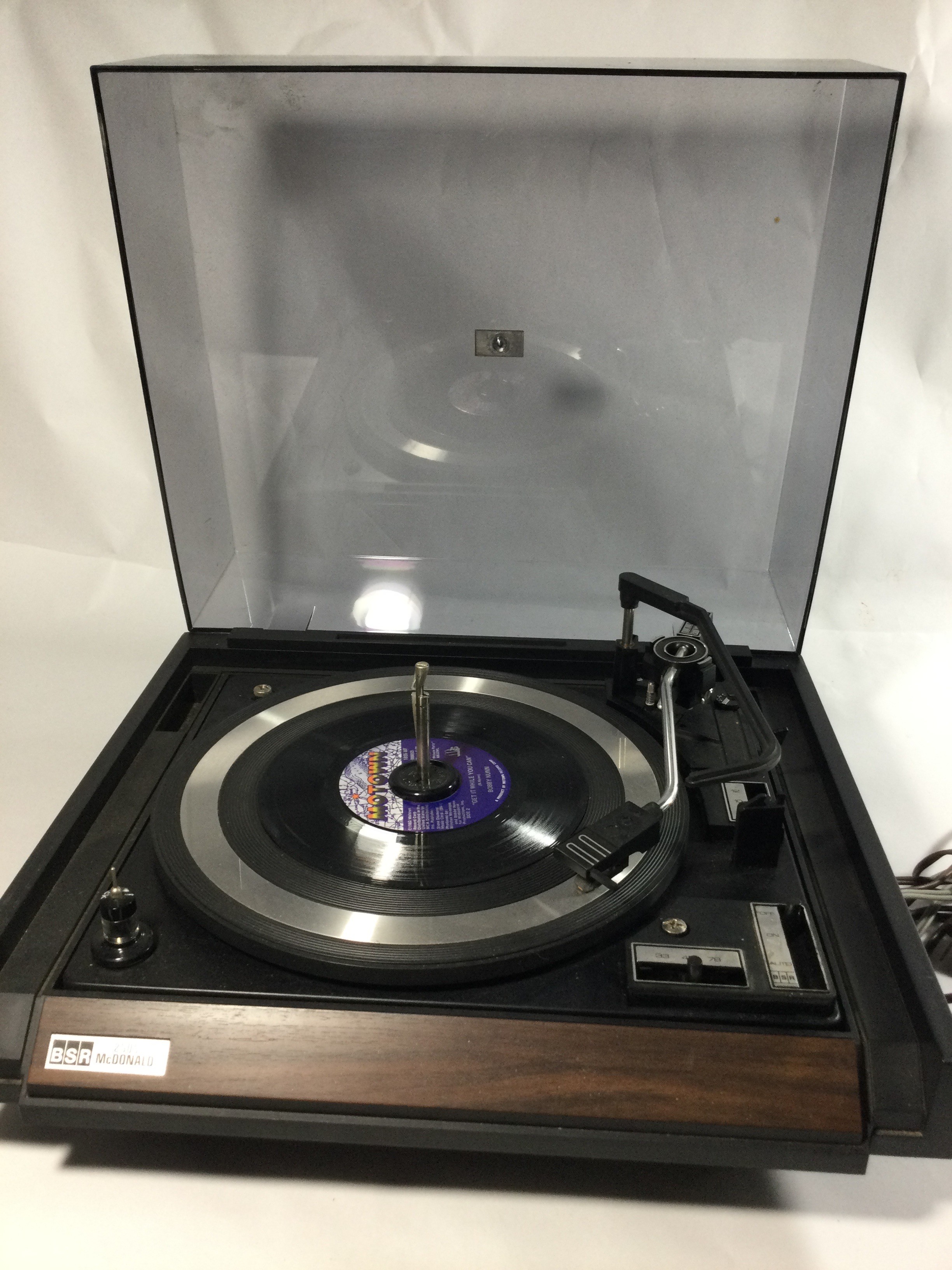 BSR McDonald 250 S turntable