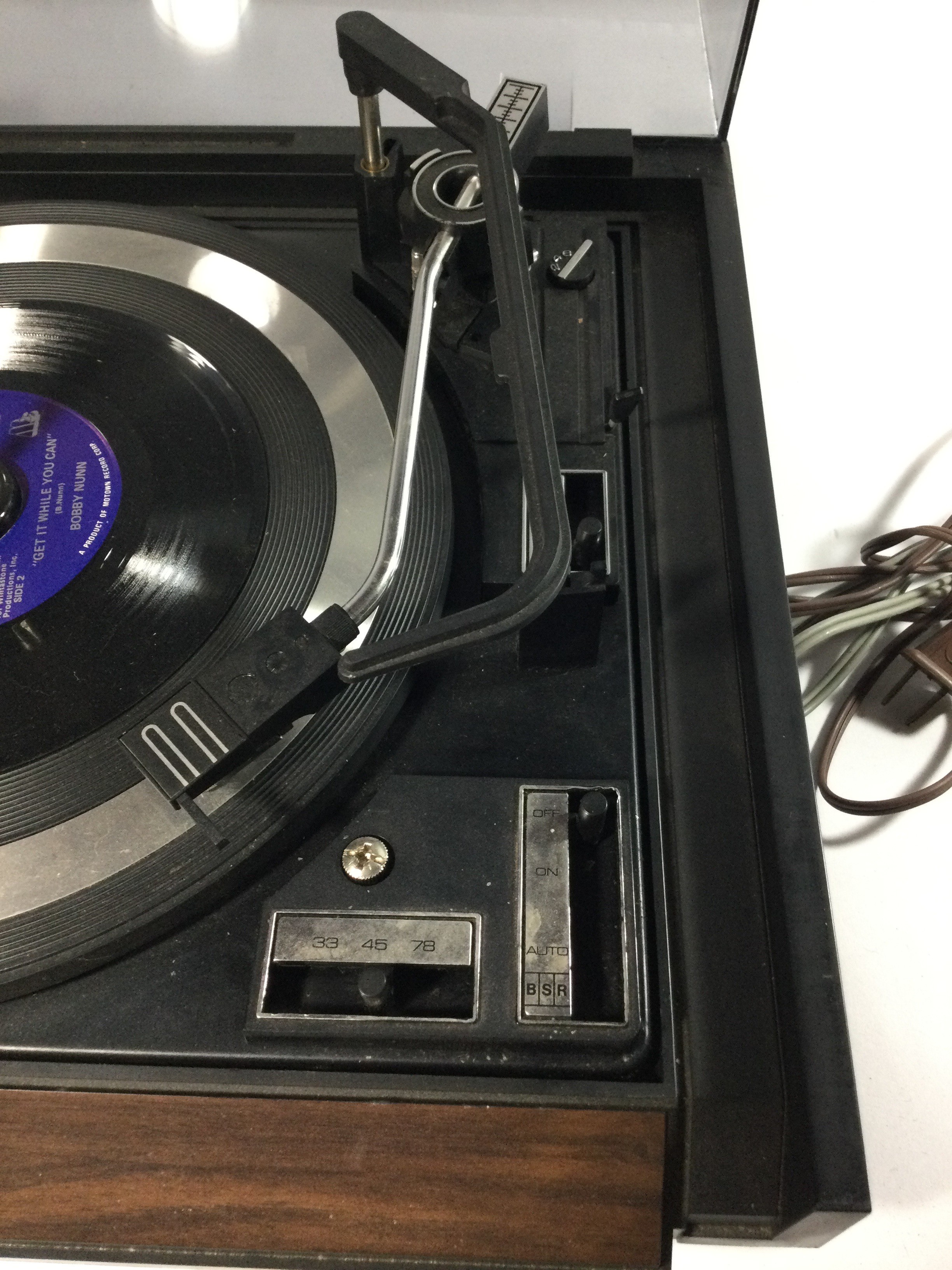 BSR McDonald 250 S turntable