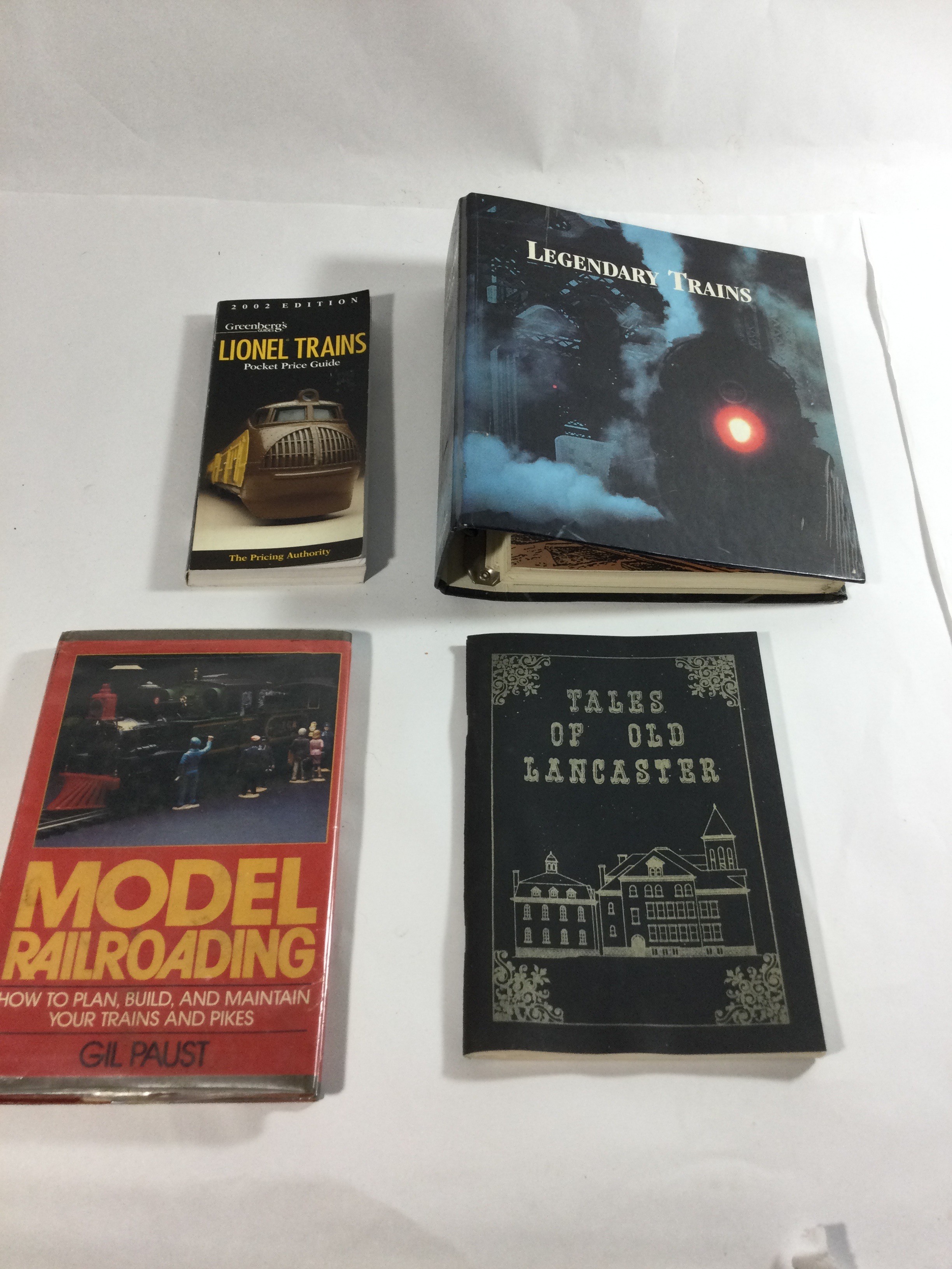 3 Books of Information about Trains ,and one