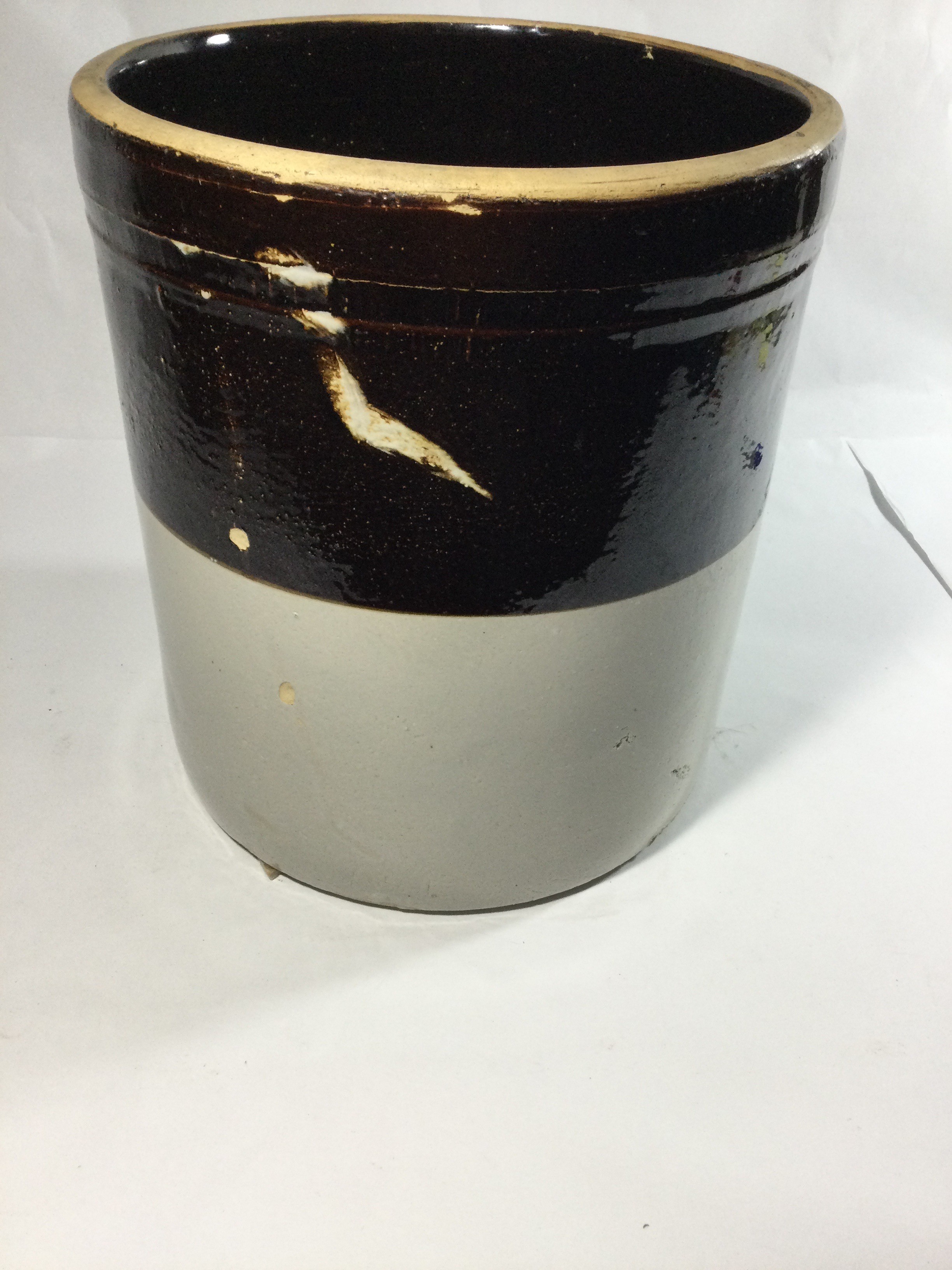 Nelson McCoy 5 Gallon Stoneware Crock