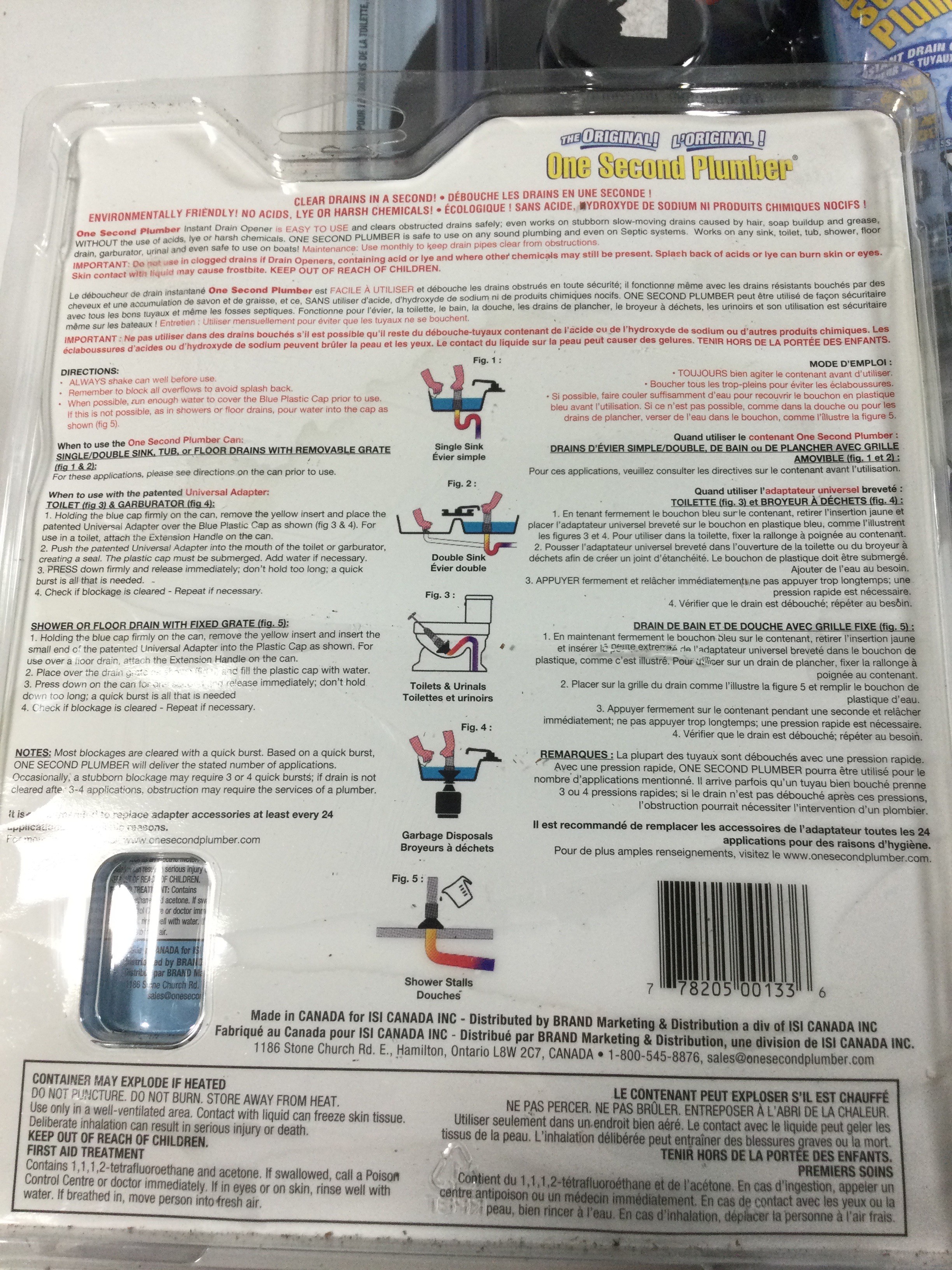 New in the Package one second plumber (3)