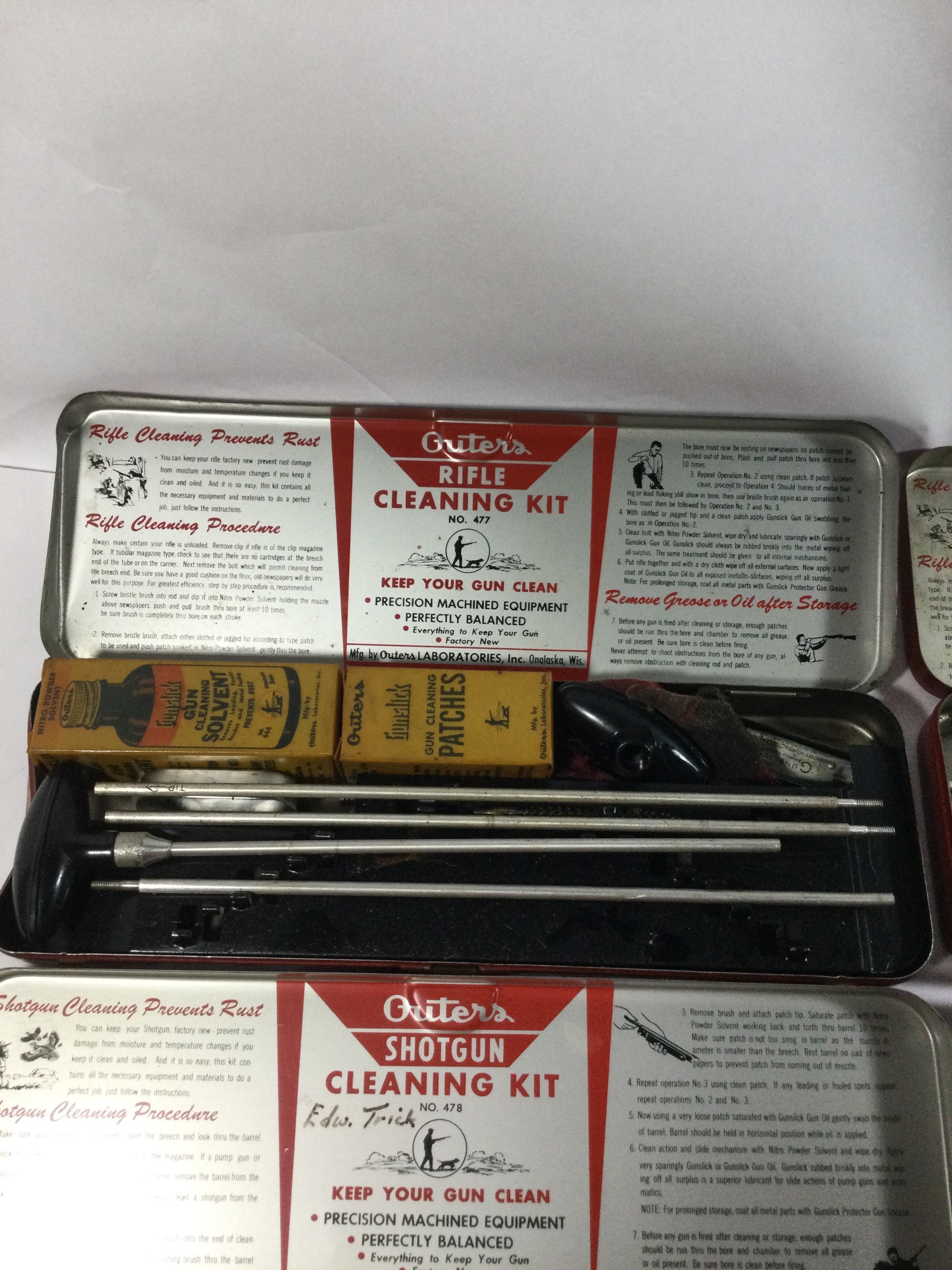 4 Outers Gun Cleaning Kits