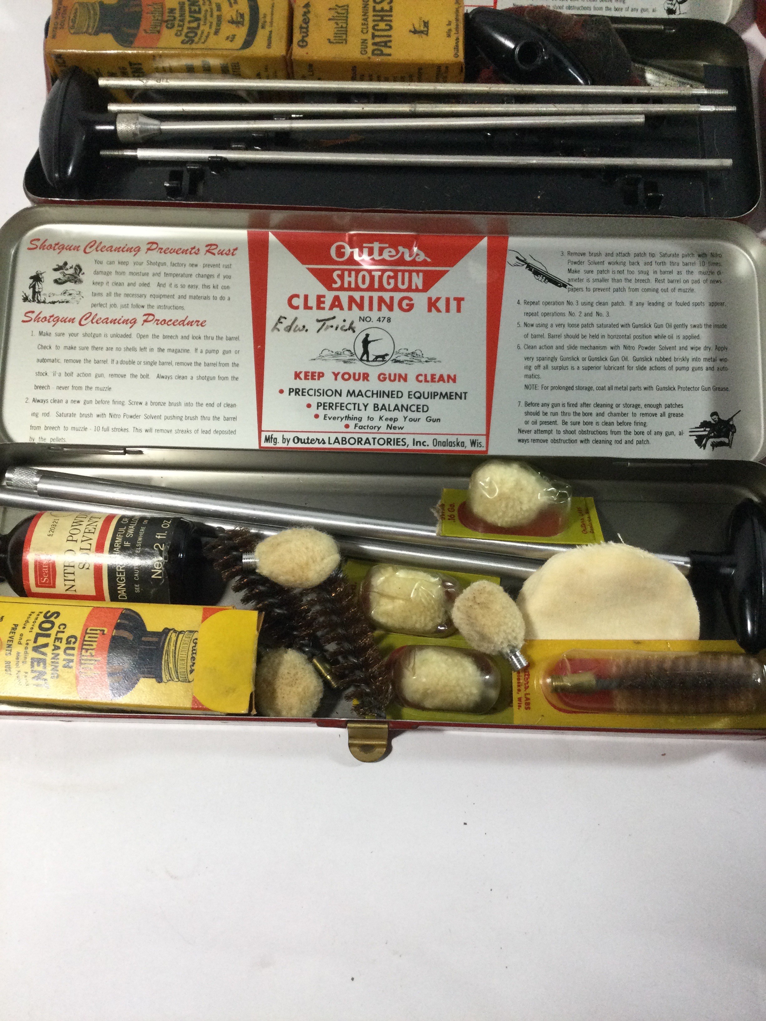 4 Outers Gun Cleaning Kits