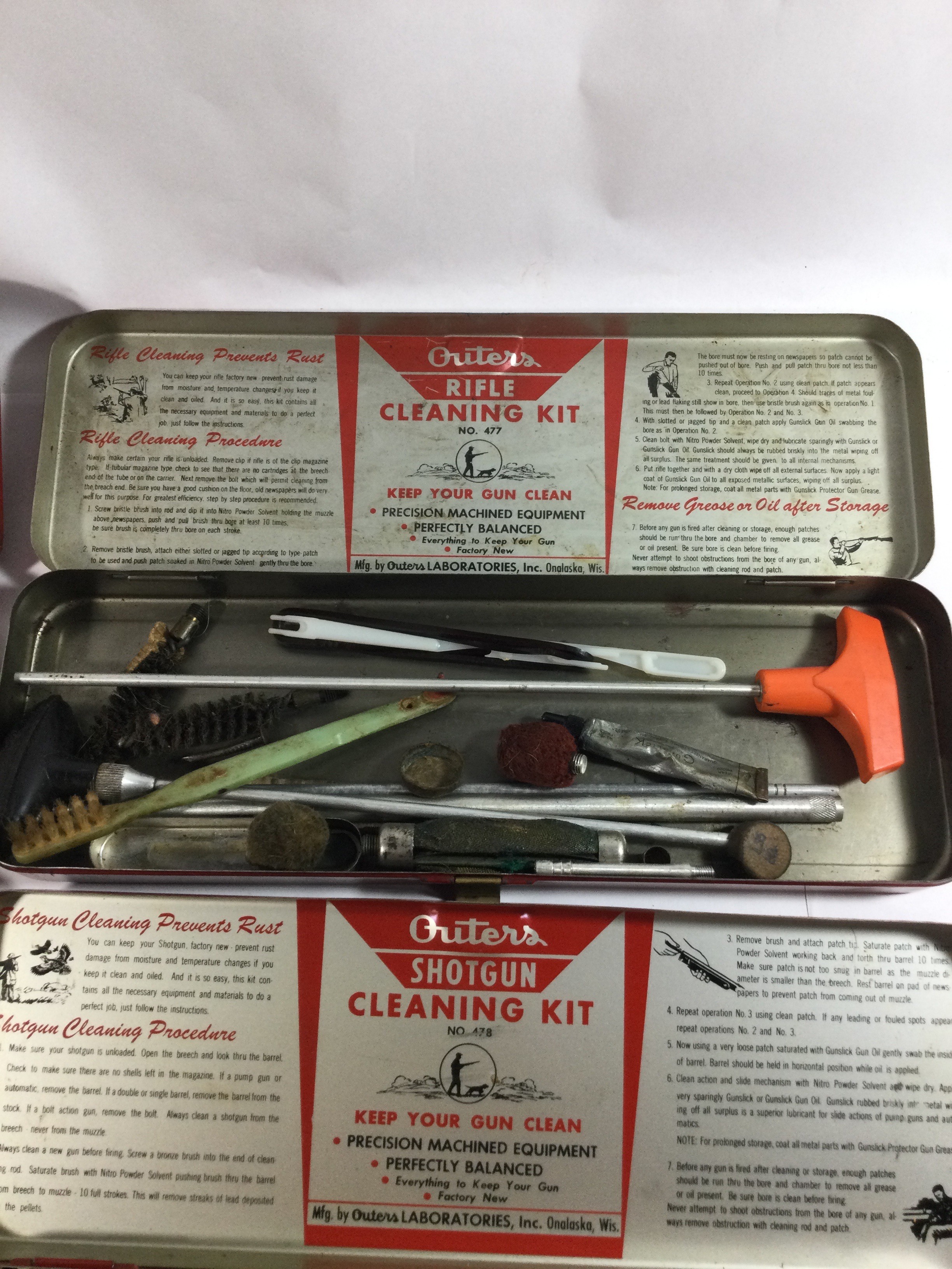 4 Outers Gun Cleaning Kits