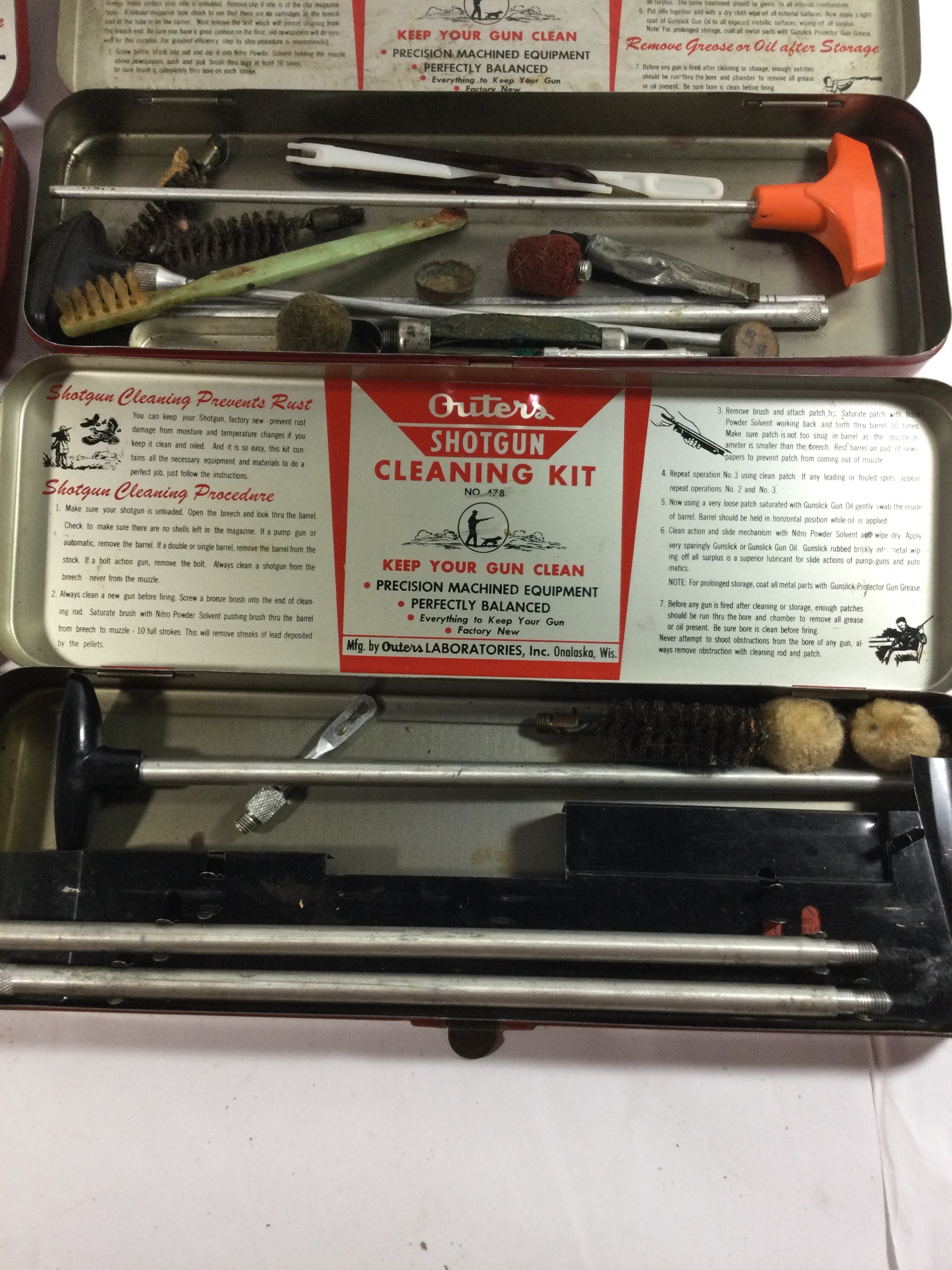 4 Outers Gun Cleaning Kits