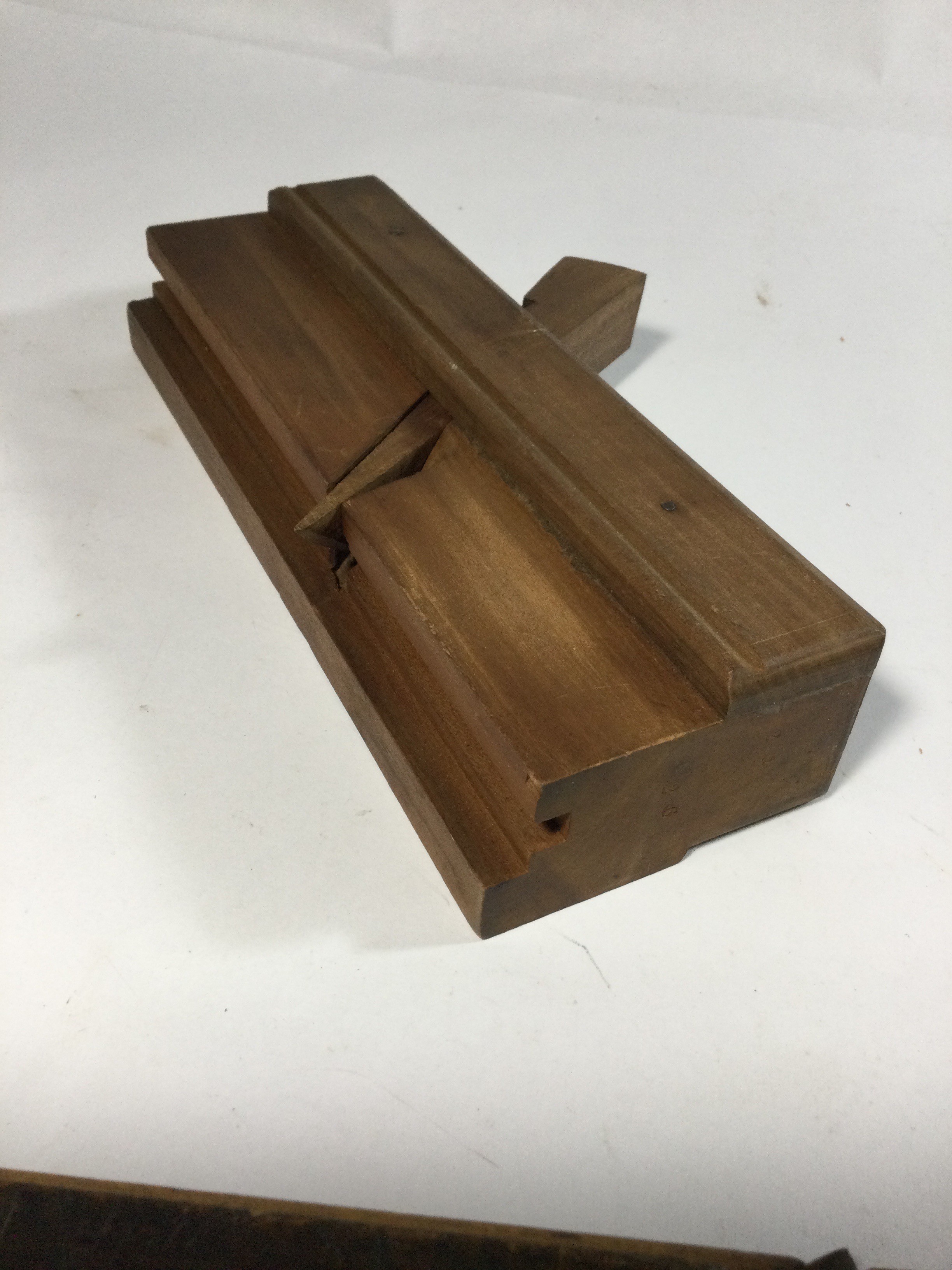 Vintage Wooden Molding Planes 8 1/2 x 3