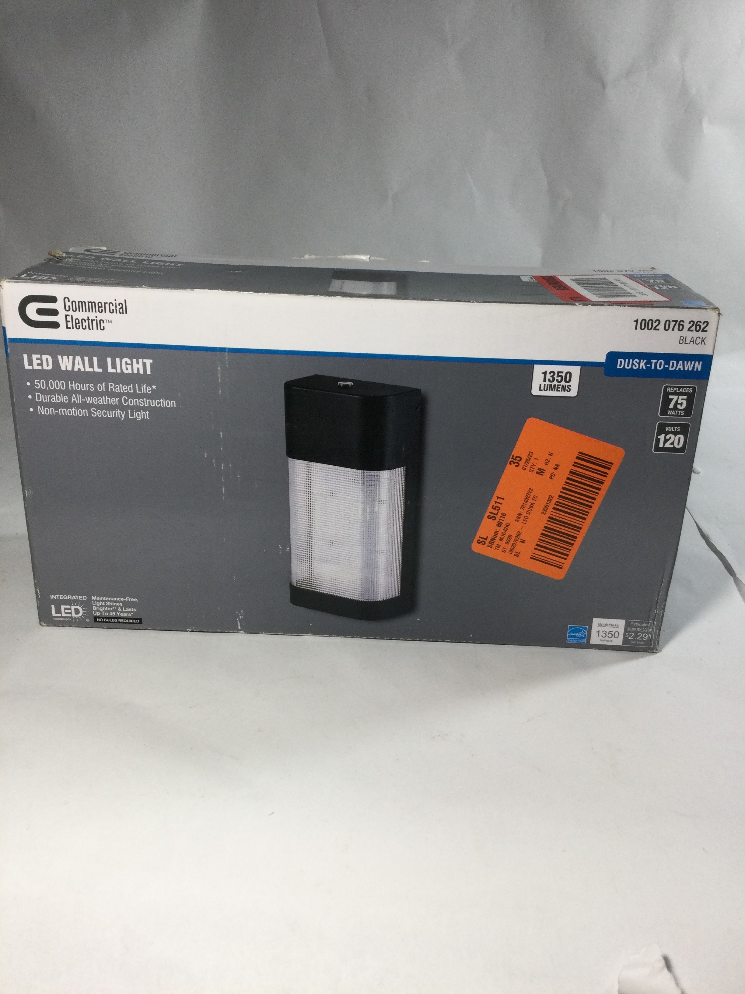 Commercial electric LED wall light ,all weather