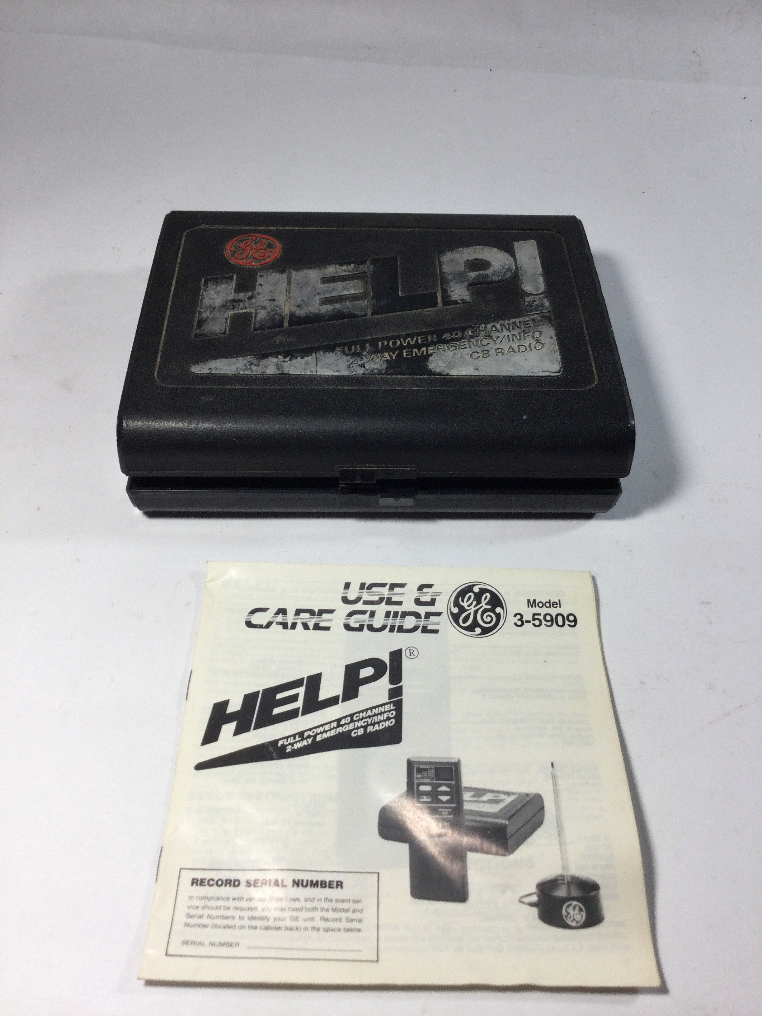 Vintage General Electric HELP model 3–5900 series