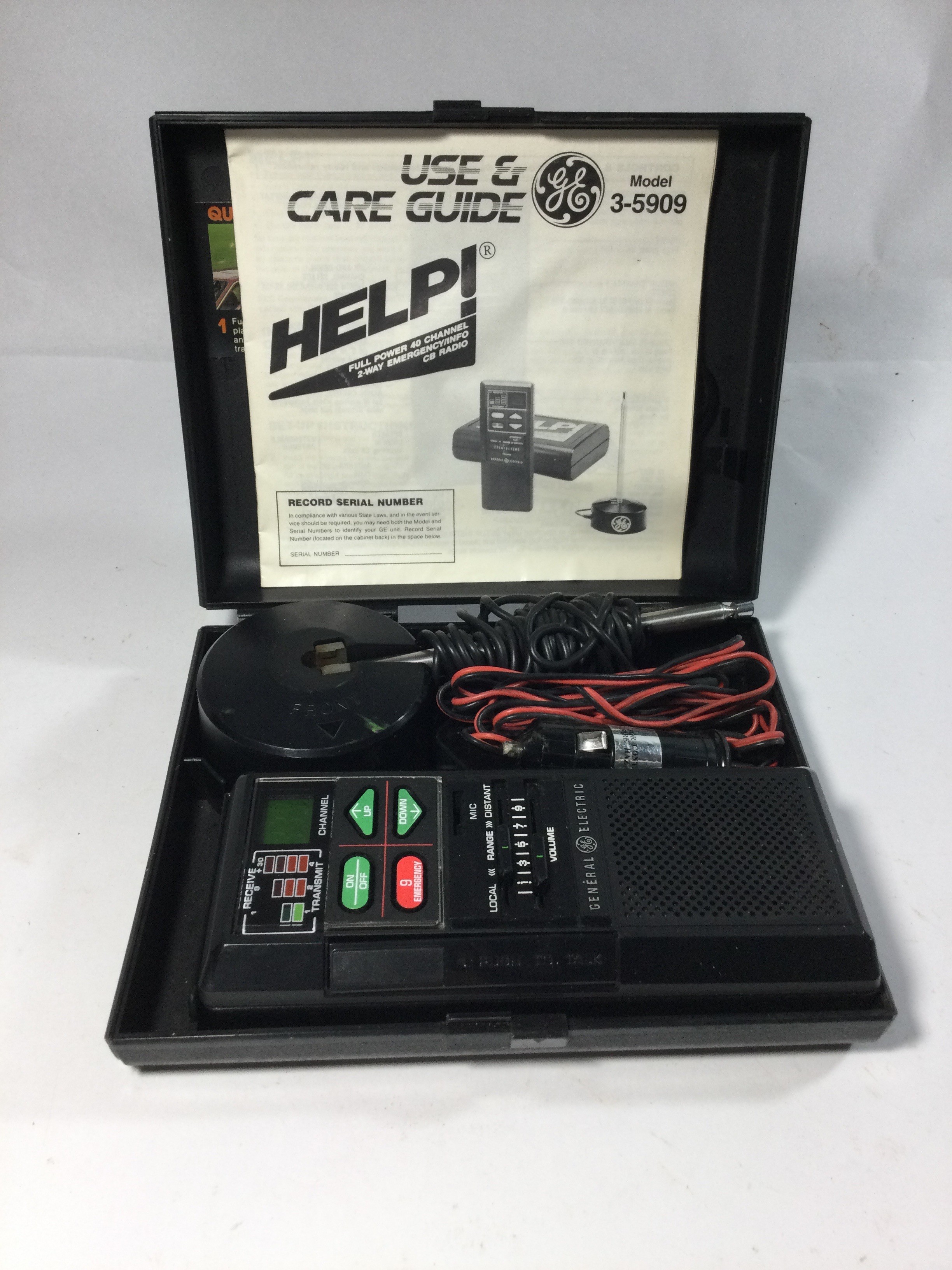 Vintage General Electric HELP model 3–5900 series