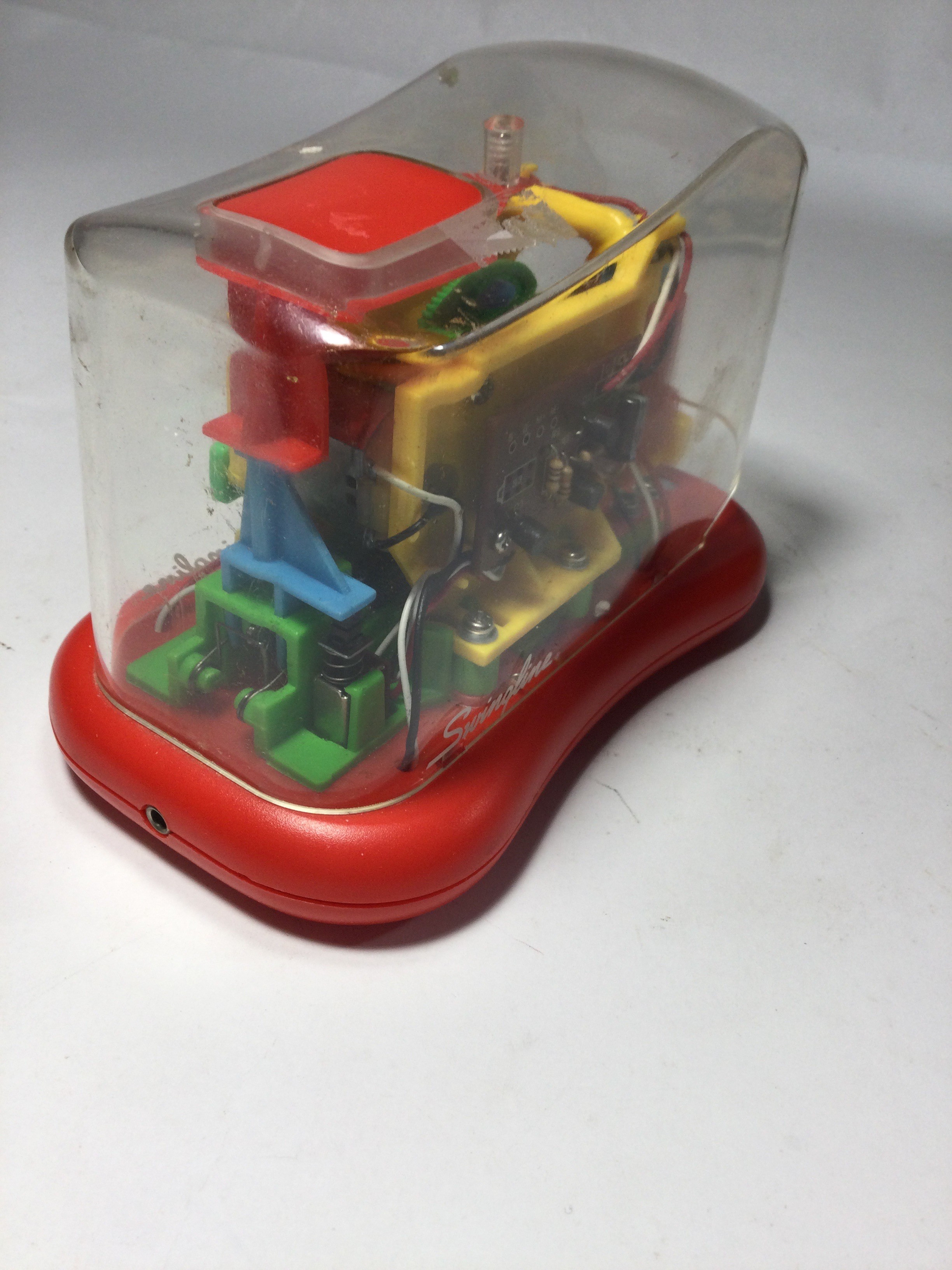 Vintage Swing line clear electric Auto Stapler