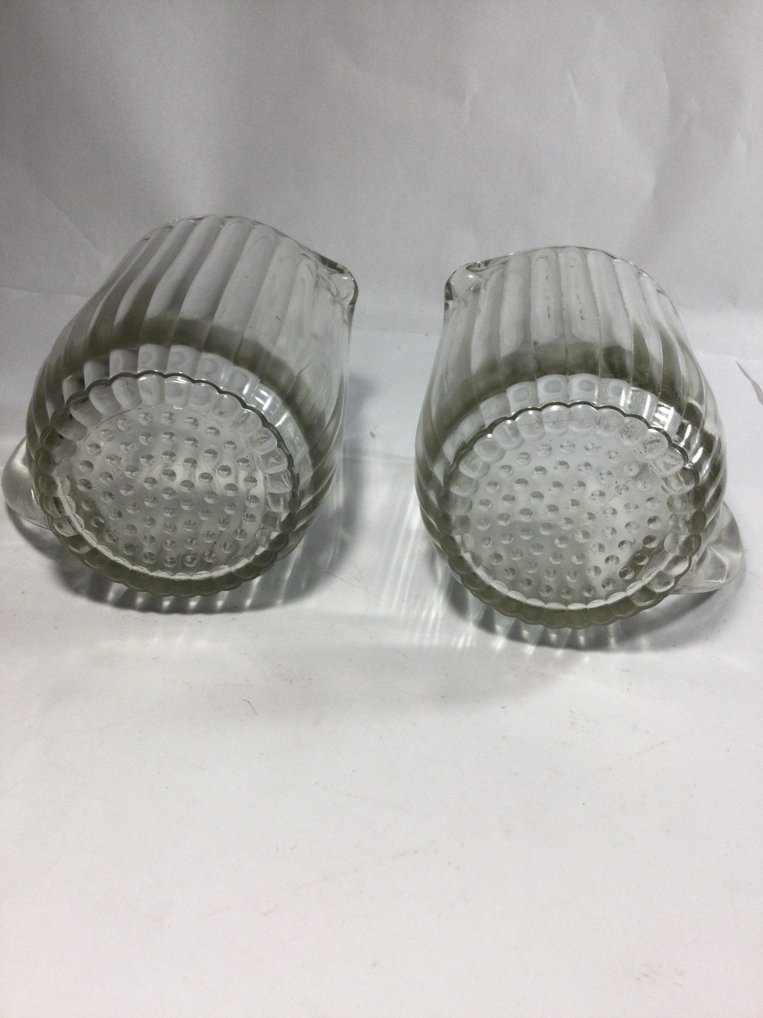 Vintage Glass Beverage (Beer) Pitchers (2)