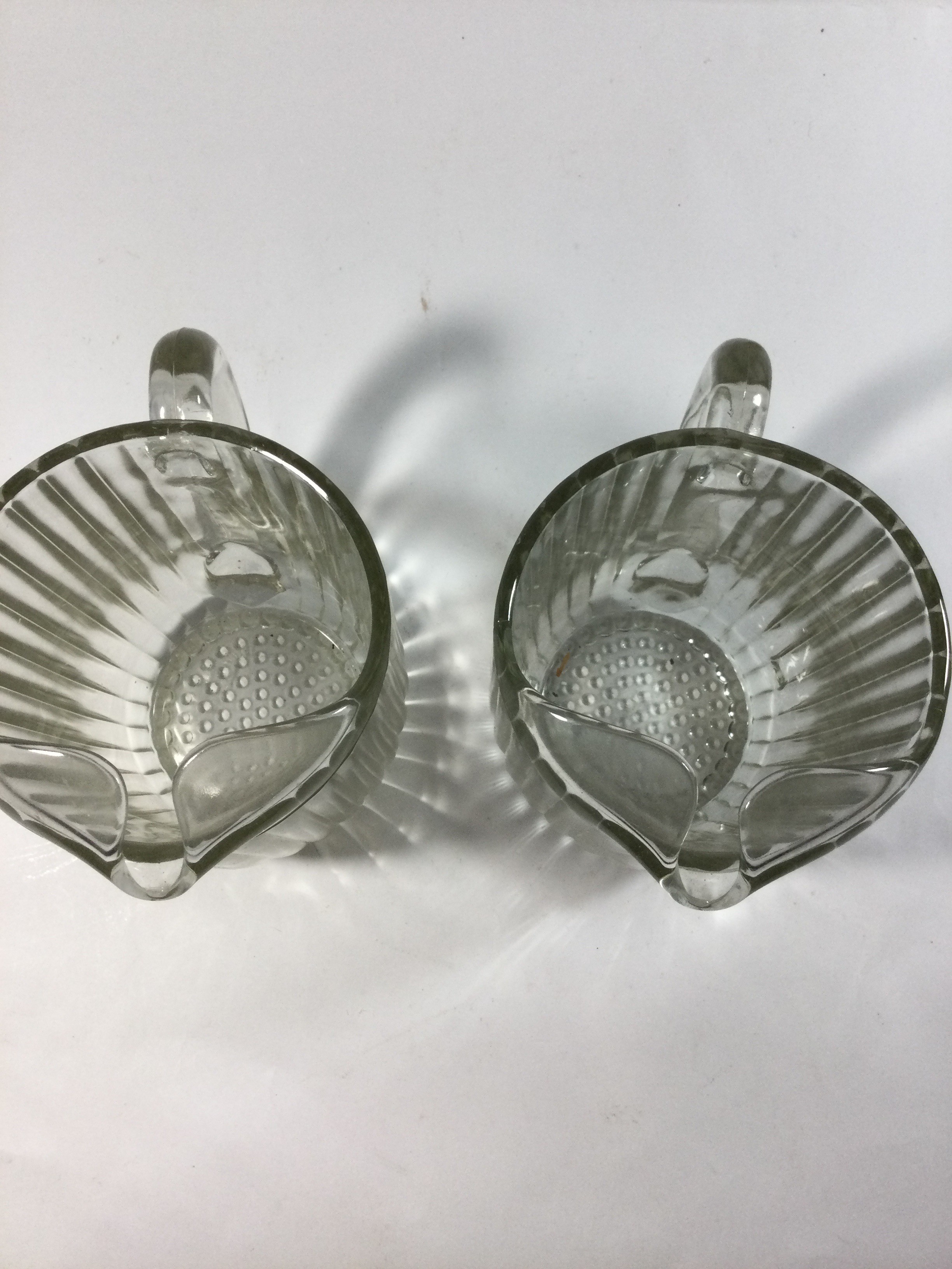 Vintage Glass Beverage (Beer) Pitchers (2)