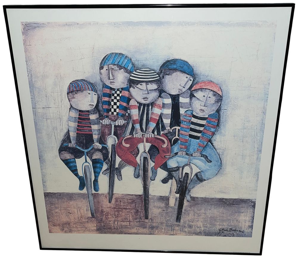 Lot 401: Graciela Rodo Boulanger (Bolivian, born 1935) 'Tour de France' (Signed)