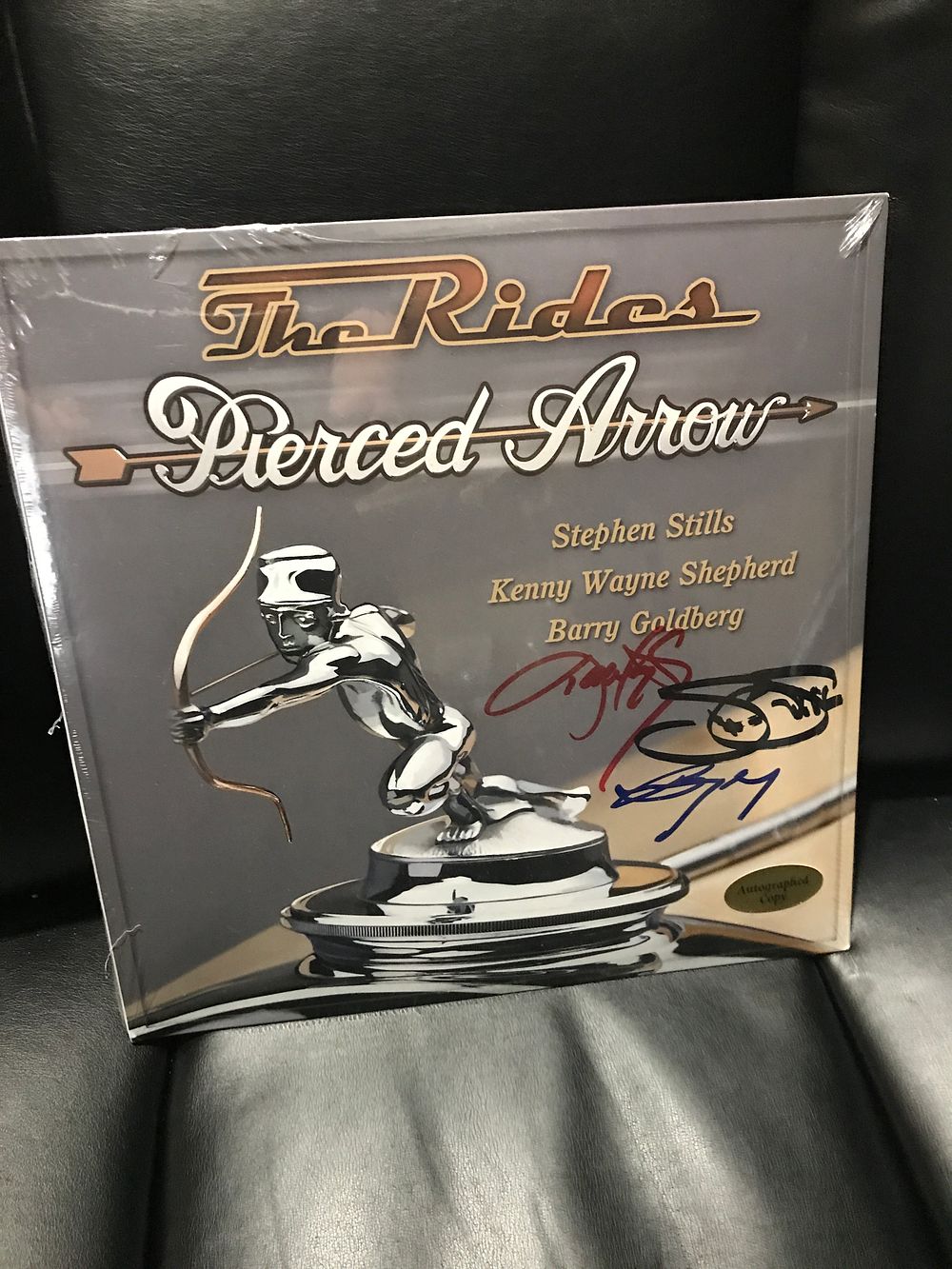 Lot 517: Pierced Arrow Autographed The Rides Vinyl