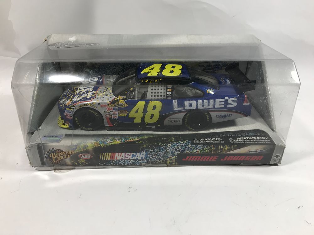Lot 923: Winner’s Circle Jimmie Johnson #48 Lowe’s