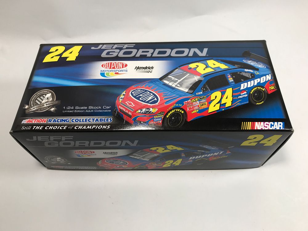 Lot 1017: Jeff Gordon #24 DuPont 2008 Impala SS Action