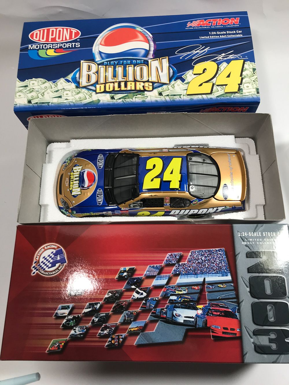 Lot 1063: Jeff Gordon #24 Pepsi Play for a Billion Dollars