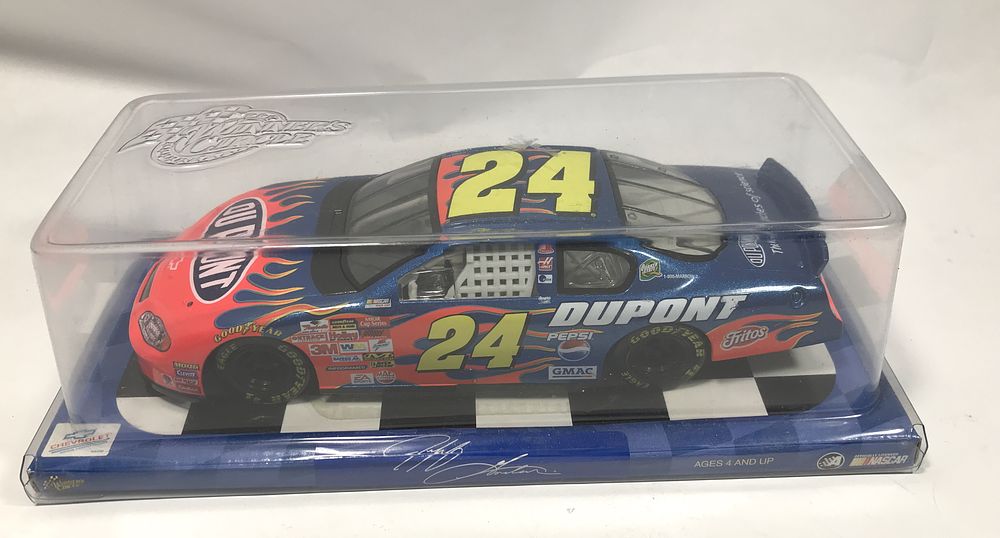 Lot 1074: Jeff Gordon Winners Circle #24 DuPont Chevy