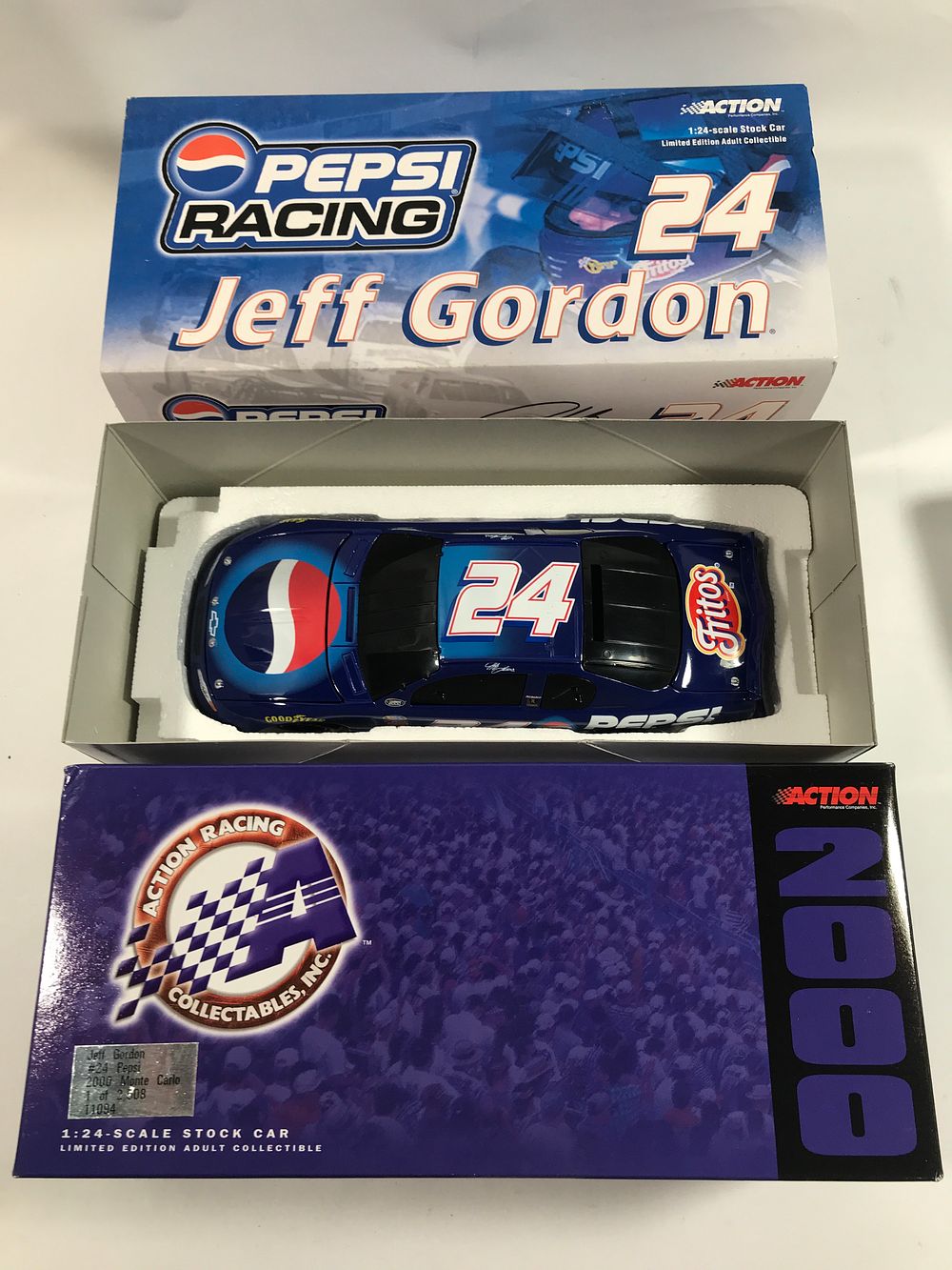 Lot 1091: Jeff Gordon #24 Pepsi 2000 Monte Carlo LE