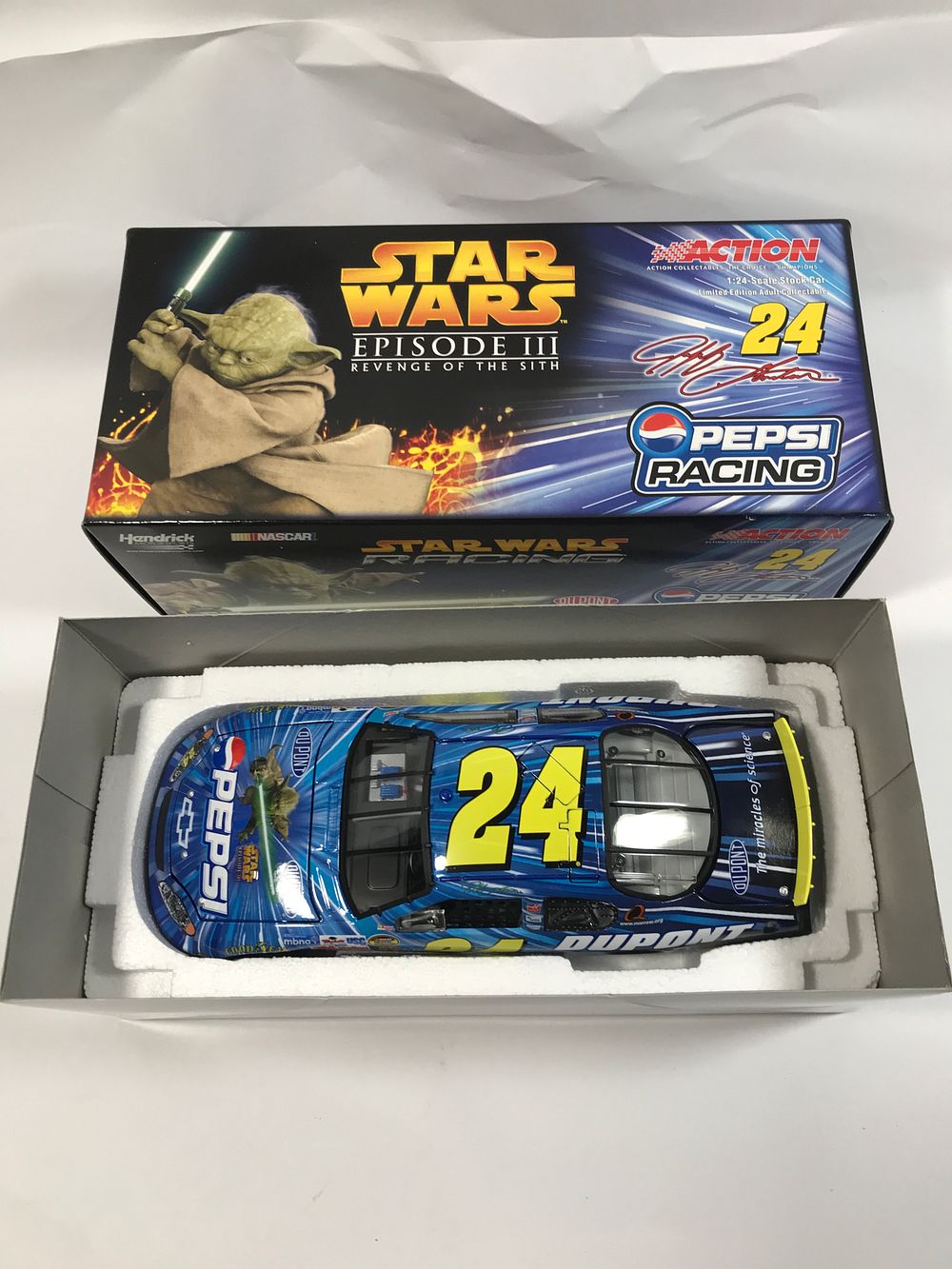 Lot 1103: Jeff Gordon #24 Pepsi Star Wars Episode III LE