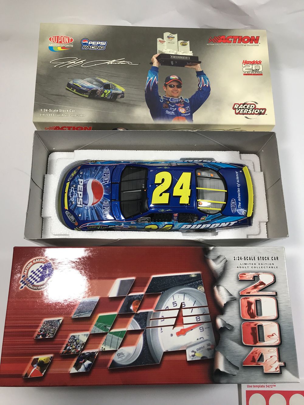Lot 1107: 2004 Jeff Gordon #24 Pepsi Shards Raced Version
