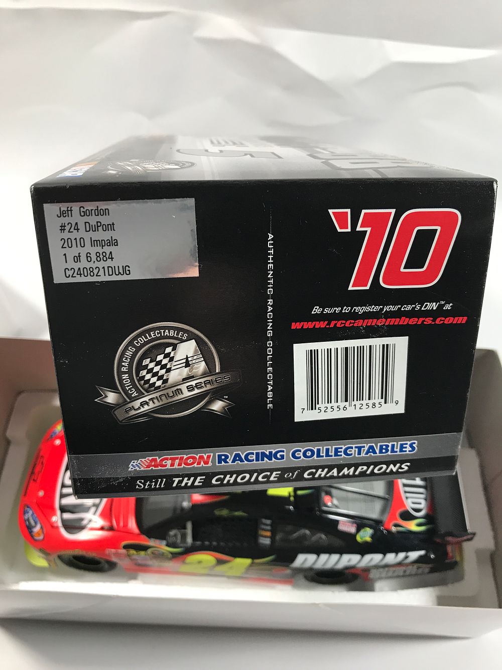 Lot 1115: Jeff Gordon #24 DuPont Chevy Impala LE