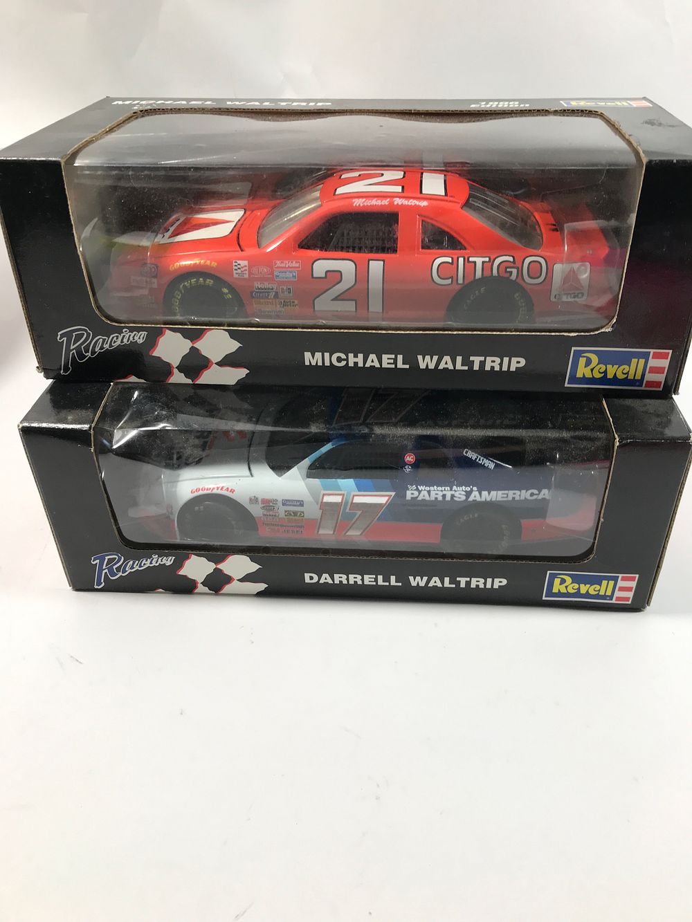 Lot 322: Darrell & Michael Waltrip Diecast Replicas (2)