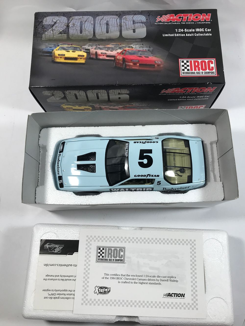Lot 330: 1984 Darrell Waltrip #5 Budweiser IROC LE