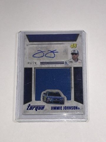 Lot 63: Jimmie Johnson 2016 Panini Torque 05 / 20 Card