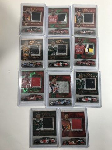 Lot 67: Press Pass Pieces Collection (11 Cards)