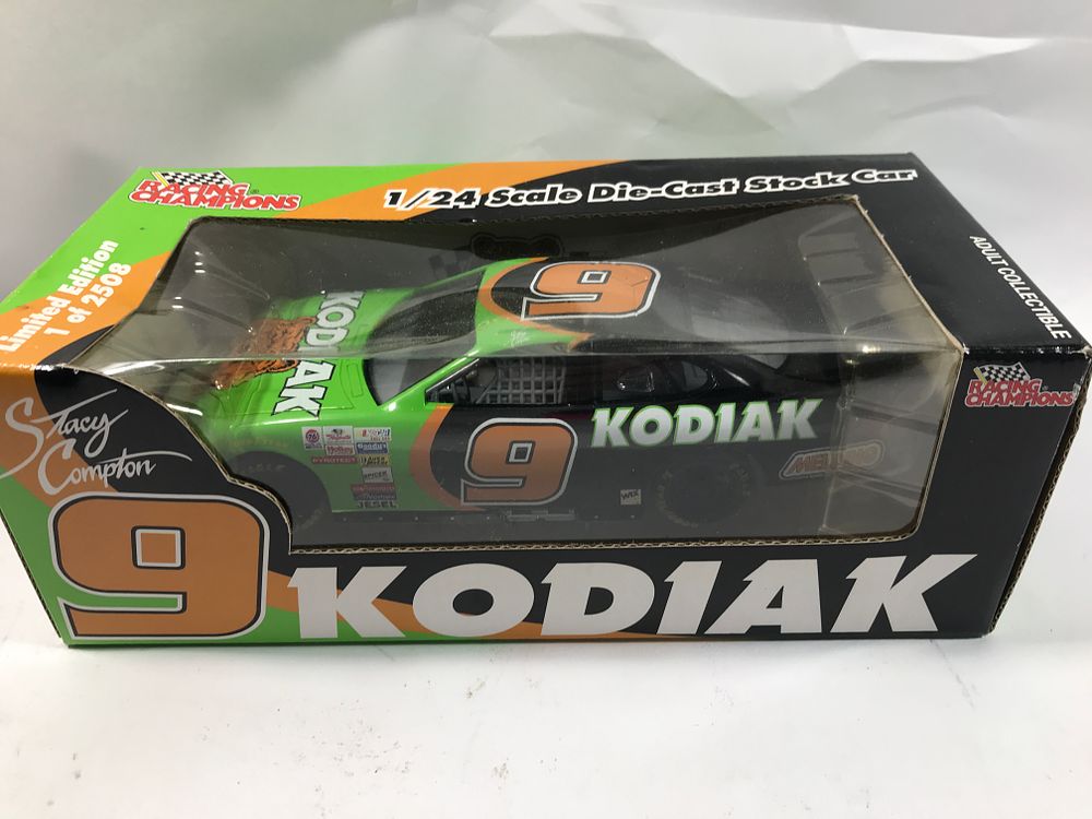 Lot 706: Stacy Compton #9 Kodiak Racing Champions