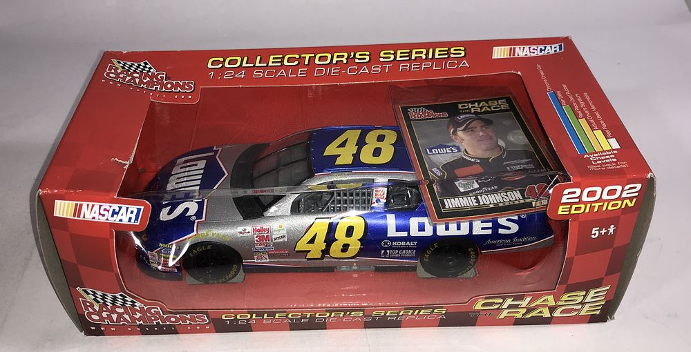 Lot 927: 2 Jimmie Johnson Racing Champions Die-Cast Cars