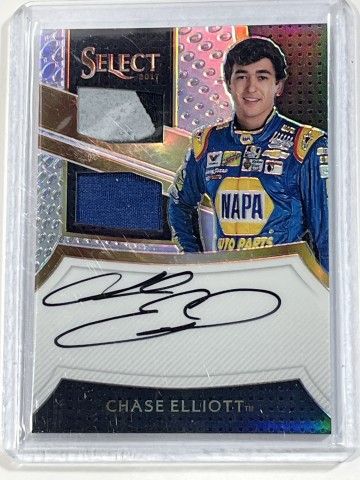 Lot 76: Chase Elliott 2017 Panini Select Card