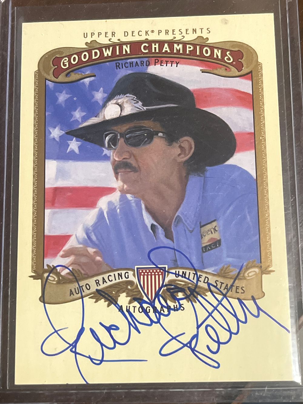 Lot 54: Richard Petty Autographed Upper Deck Card
