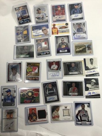 Lot 78: NASCAR Card Collection- Press Pass & Panini & SportsKings, 26 total
