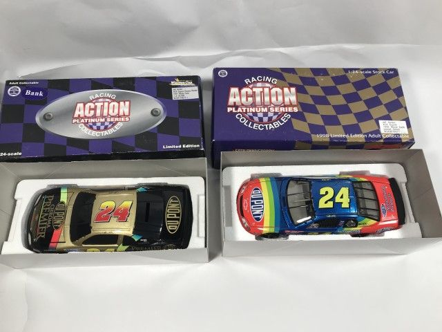 Lot 1139: Jeff Gordon 1997 & 1998 Monte Carlo Diecast Cars