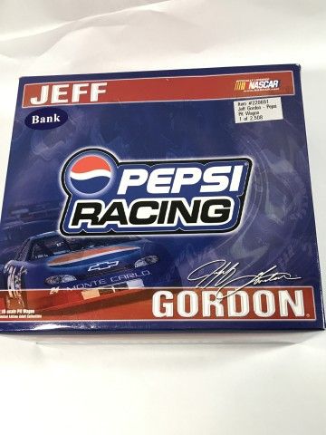 Lot 1140: Jeff Gordon Pepsi Racing Pit Wagon Limited Edition
